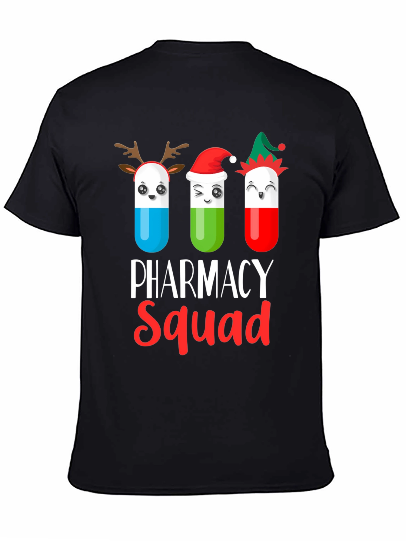 Pharmacy Squad Christmas Graphic T-Shirt