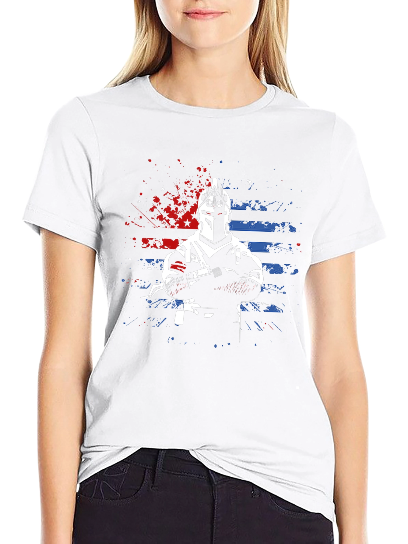 Knight Graphic T-Shirt - Bold Design