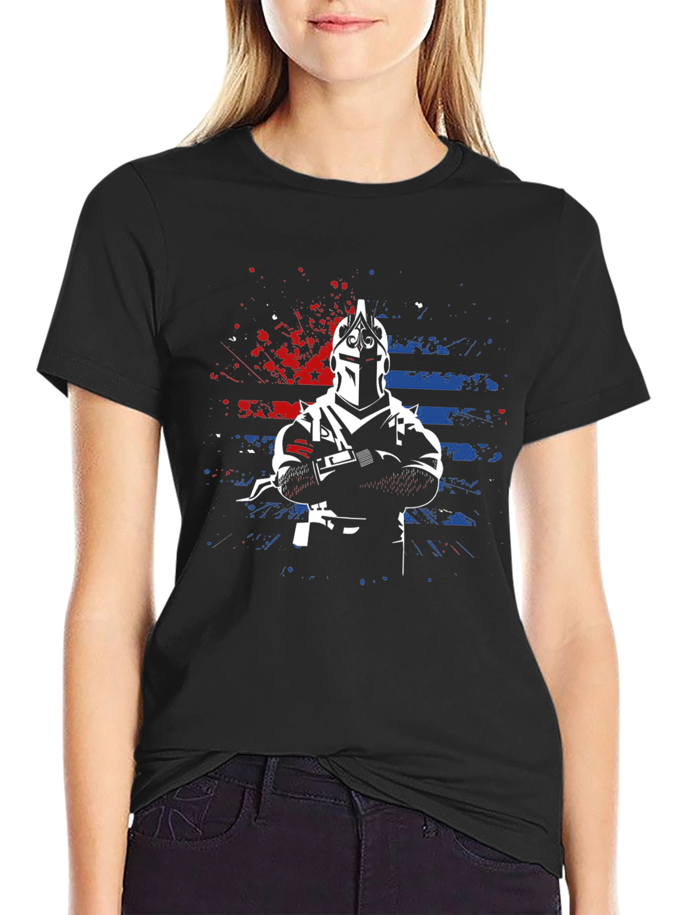 Knight Graphic T-Shirt - Bold Design