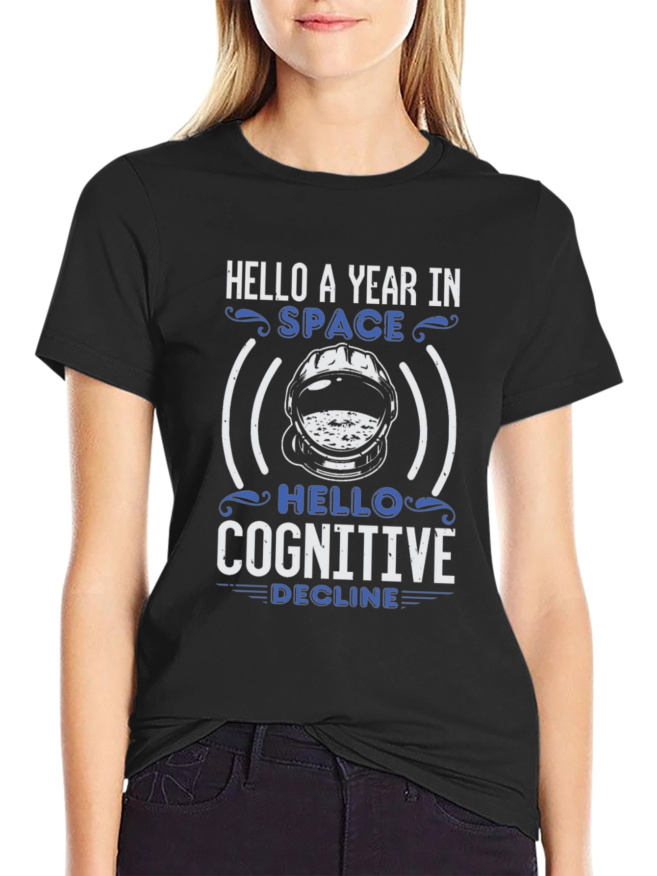 Space Cognitive Decline Graphic T-Shirt