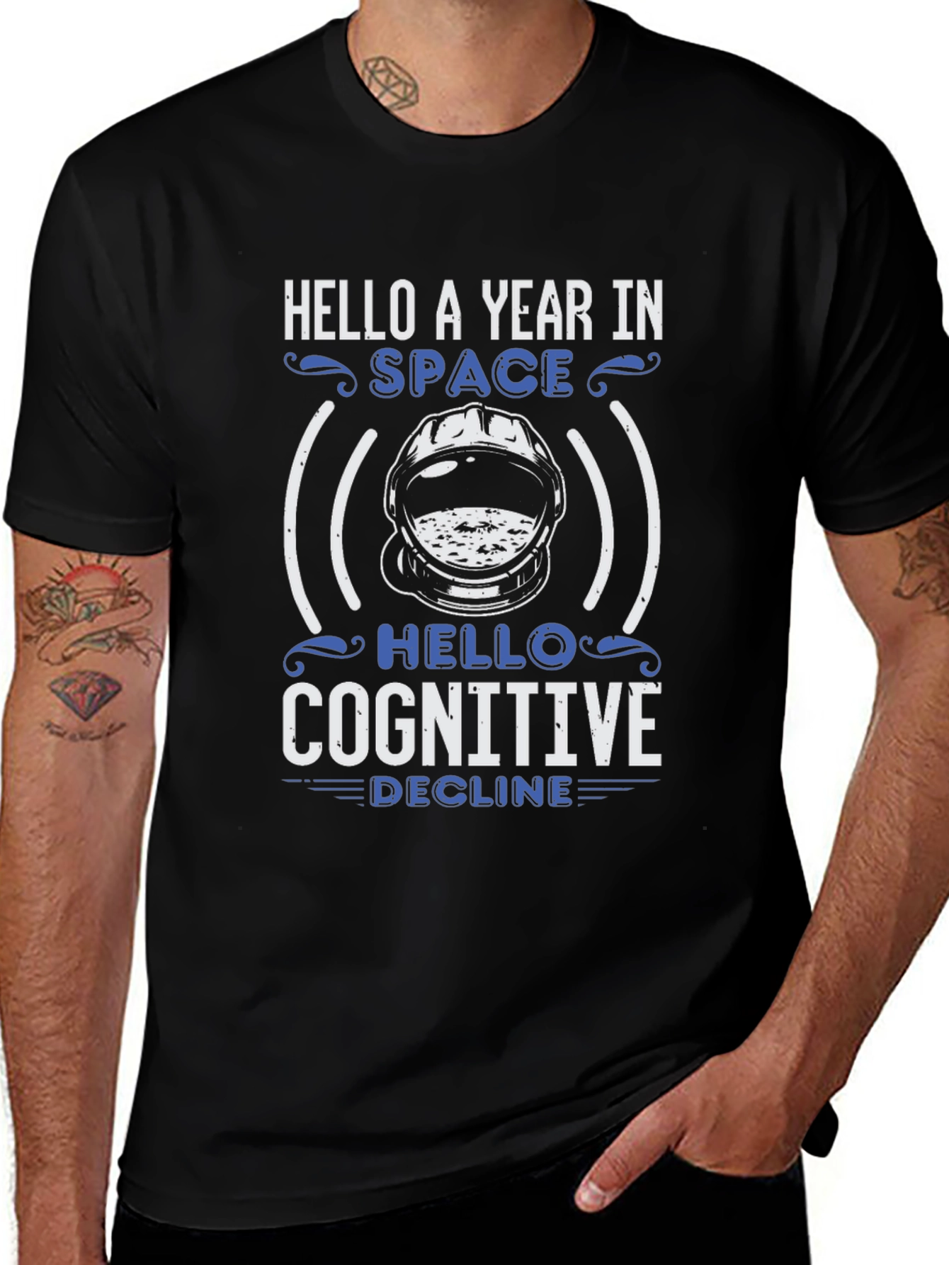 Space Cognitive Decline Graphic T-Shirt