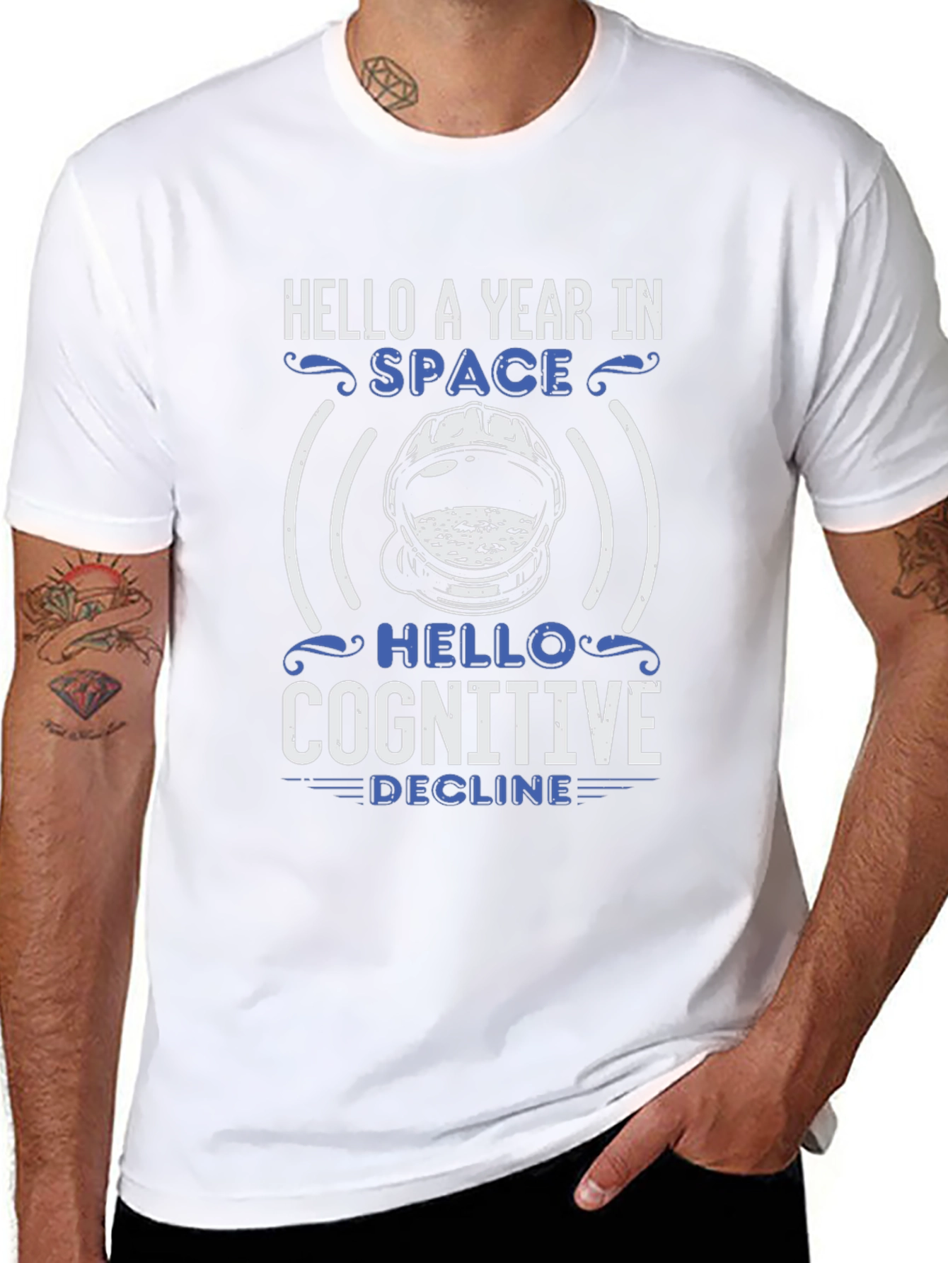 Space Cognitive Decline Graphic T-Shirt