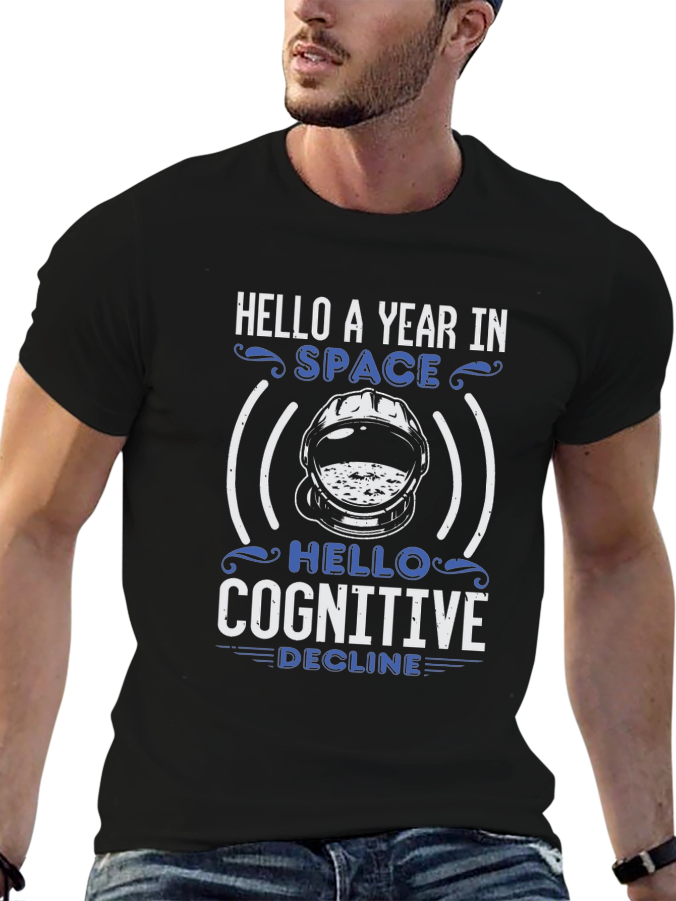 Space Cognitive Decline Graphic T-Shirt