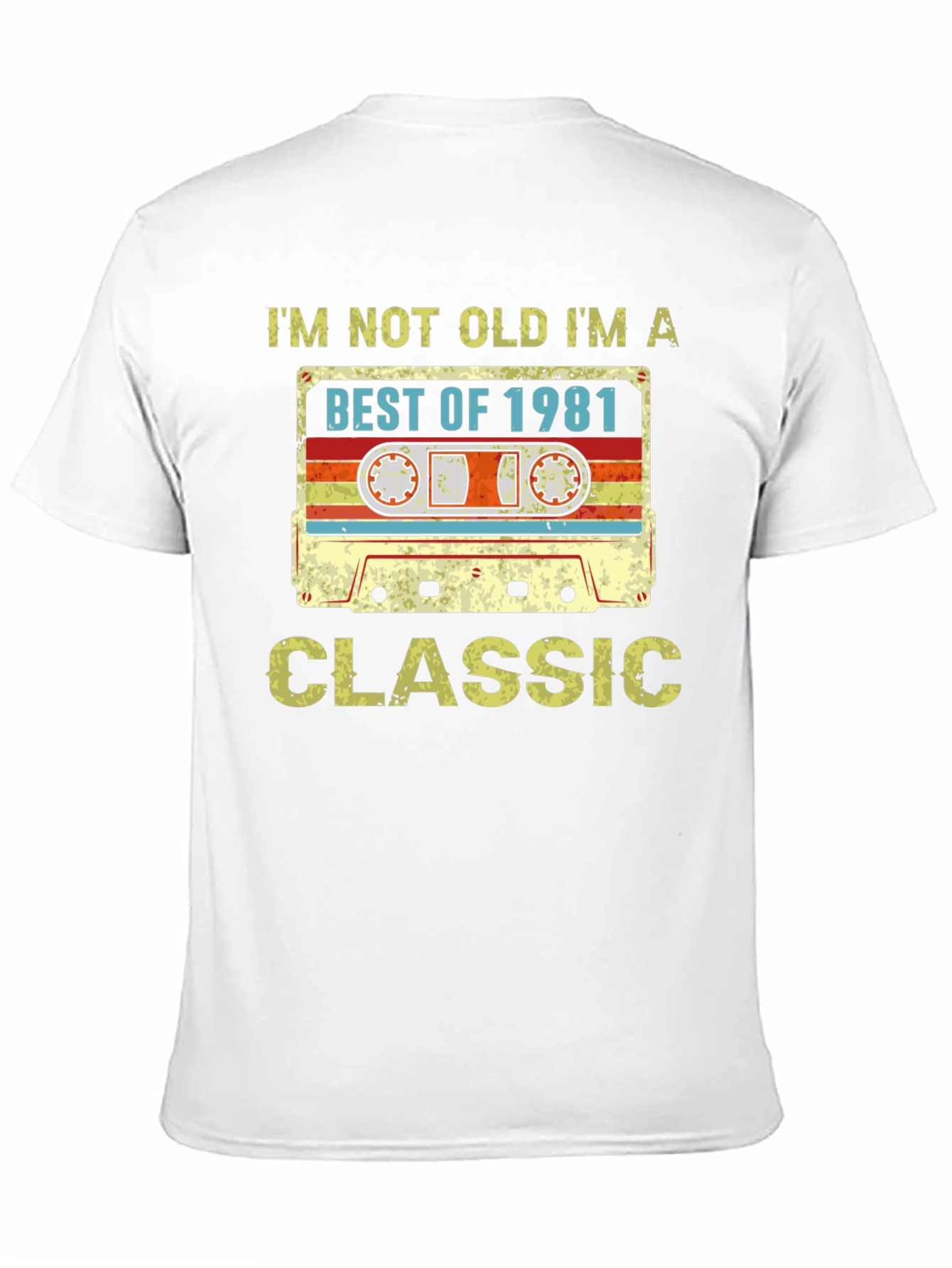 Best of 1981 Cassette Tape Classic T-Shirt