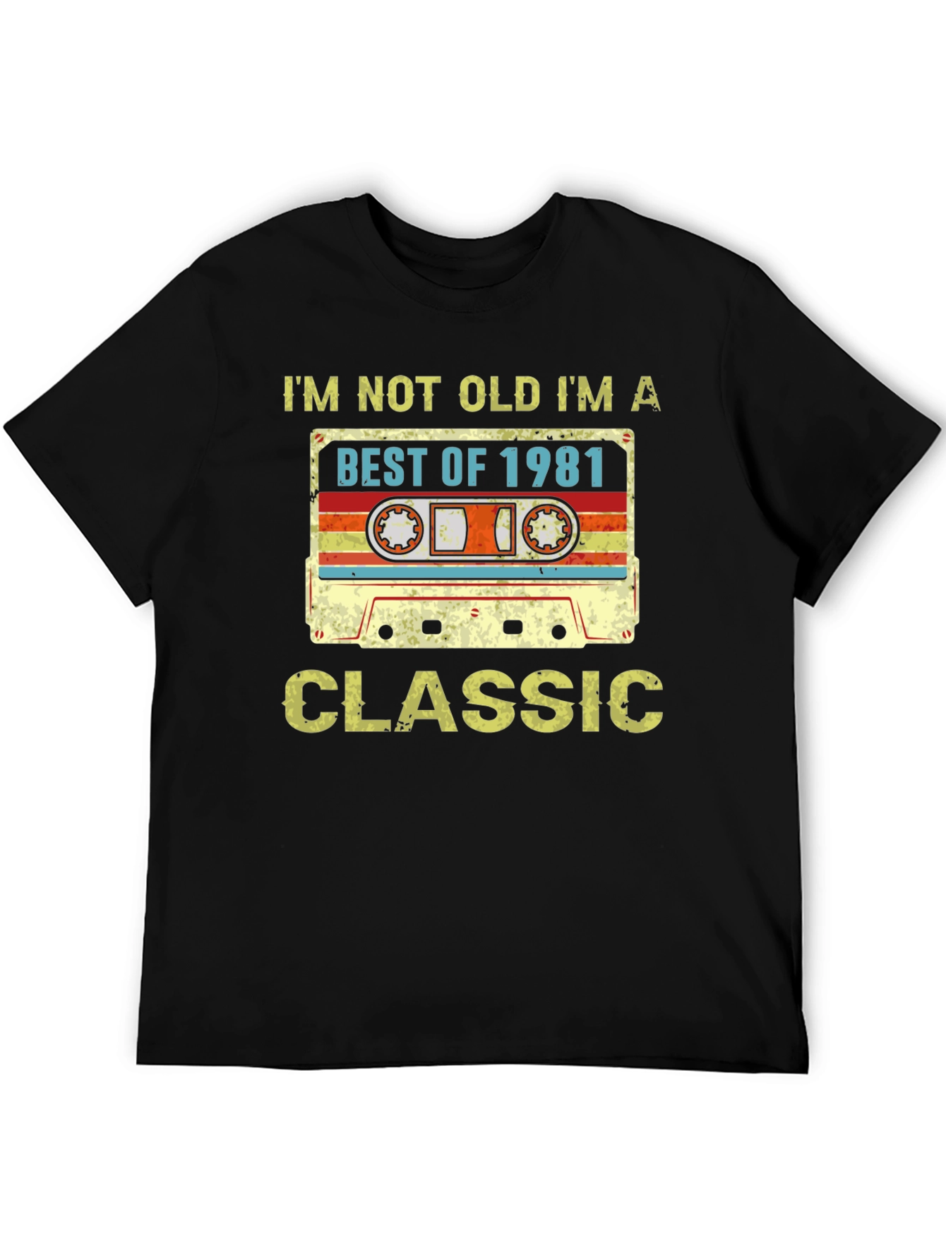 Best of 1981 Cassette Tape Classic T-Shirt