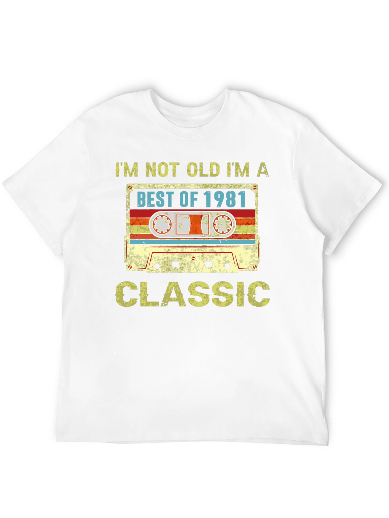 Best of 1981 Cassette Tape Classic T-Shirt