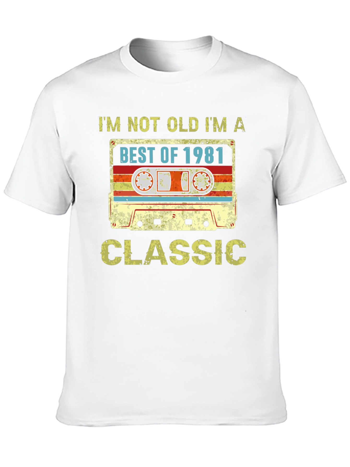 Best of 1981 Cassette Tape Classic T-Shirt