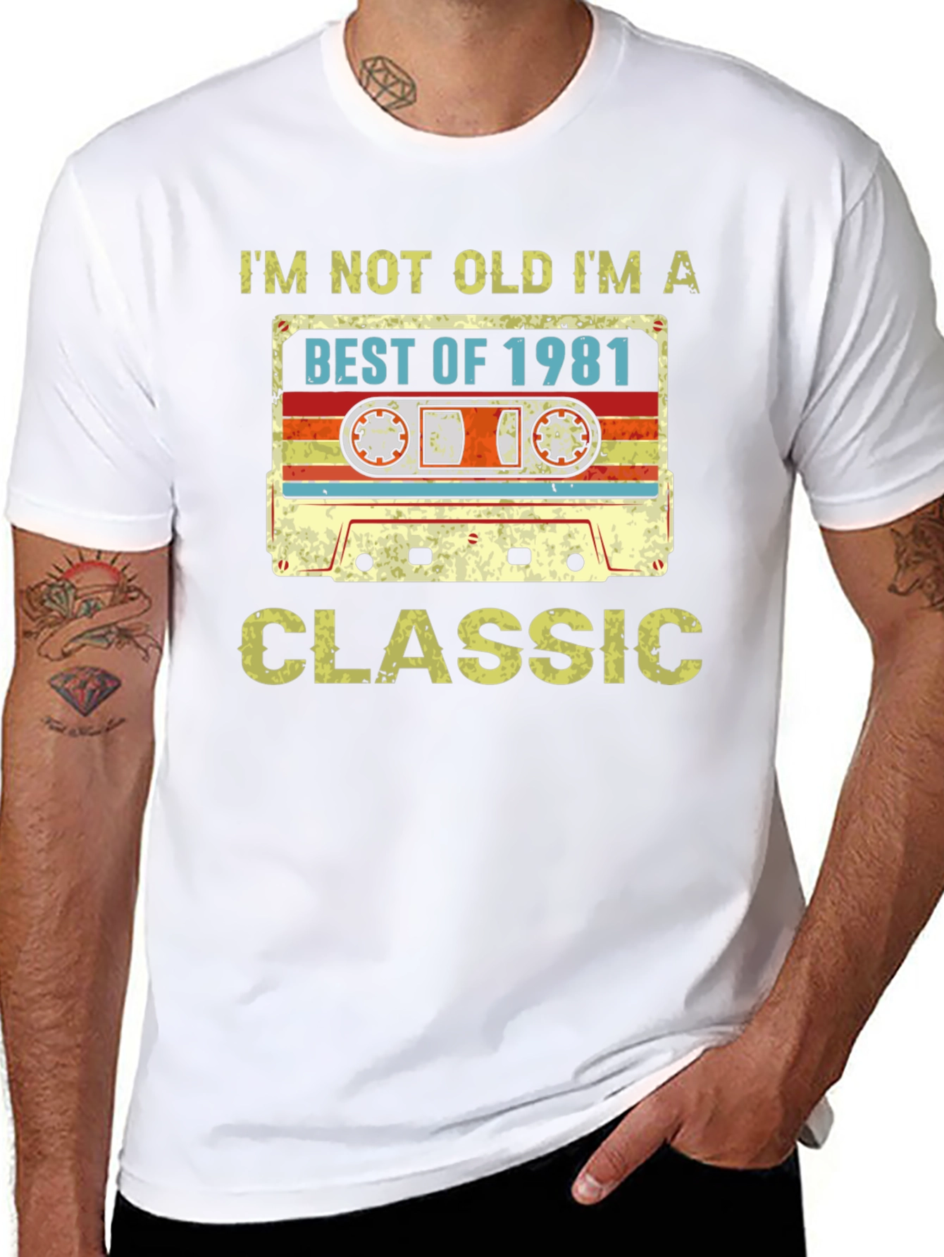 Best of 1981 Cassette Tape Classic T-Shirt