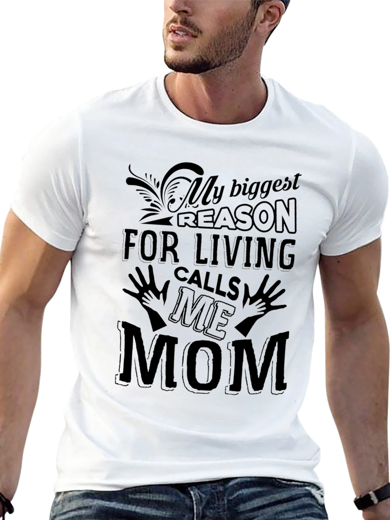 My Biggest Reason T-Shirt - Mom Love