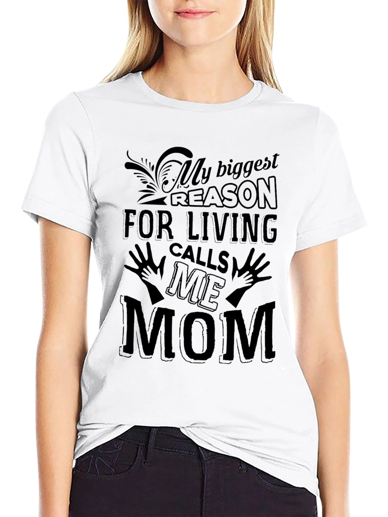 My Biggest Reason T-Shirt - Mom Love