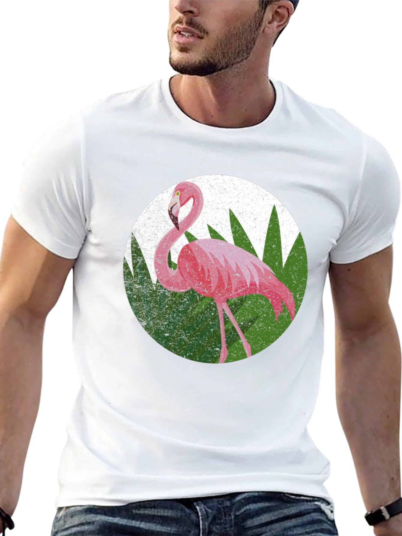 Black Flamingo Graphic Tee
