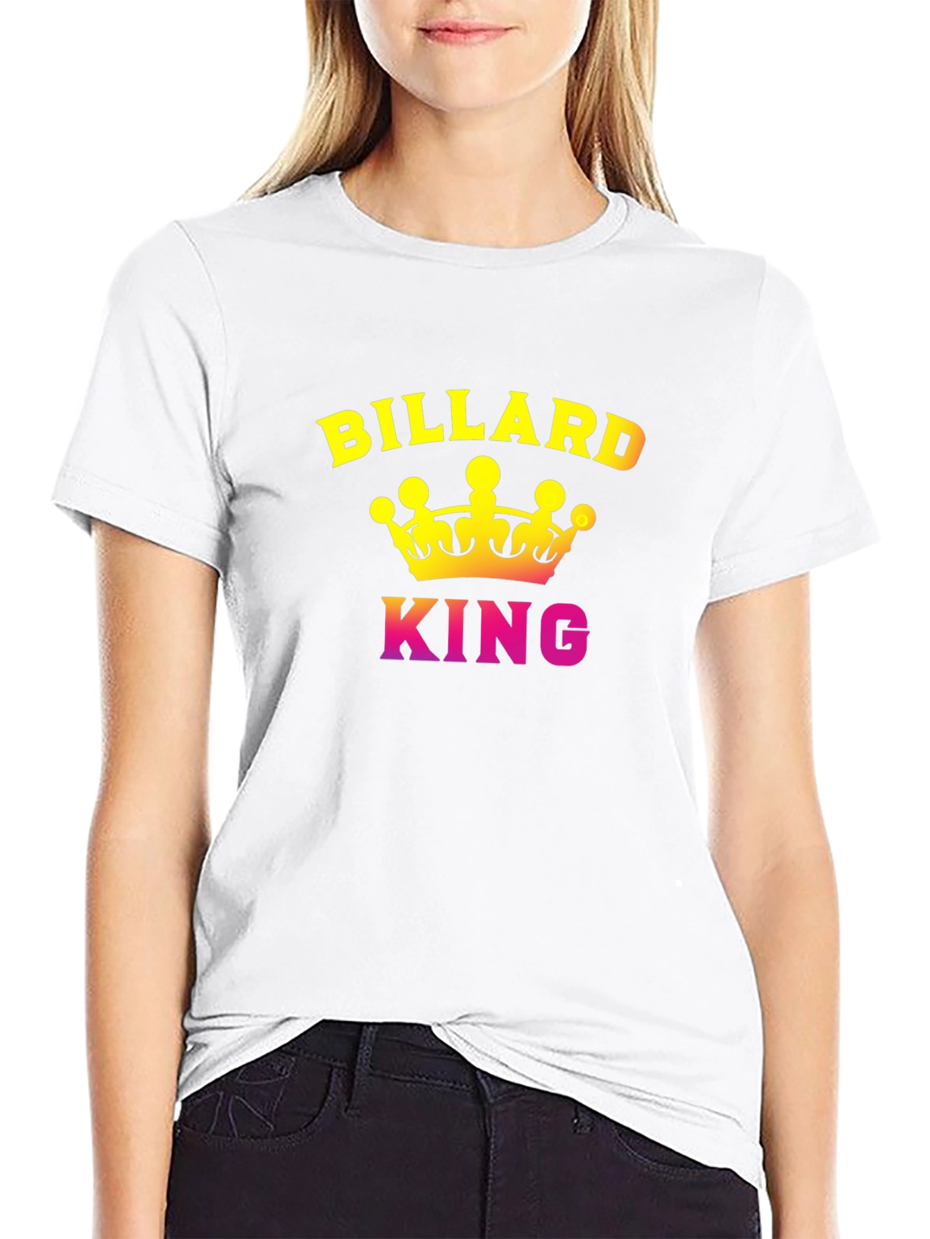 Billiard King Graphic T-Shirt - Pool Player Tee