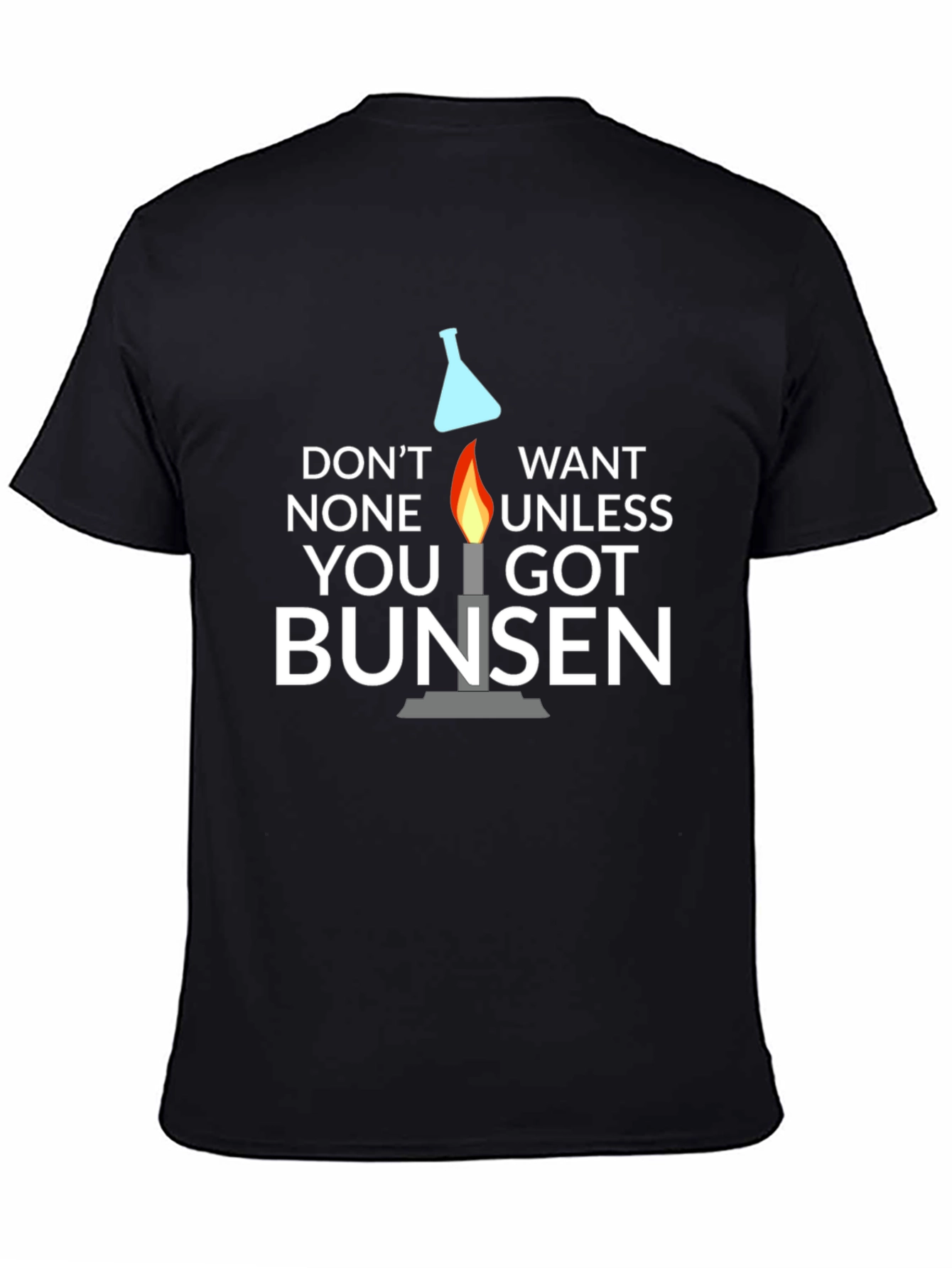 Funny Science Bunsen Burner T-Shirt