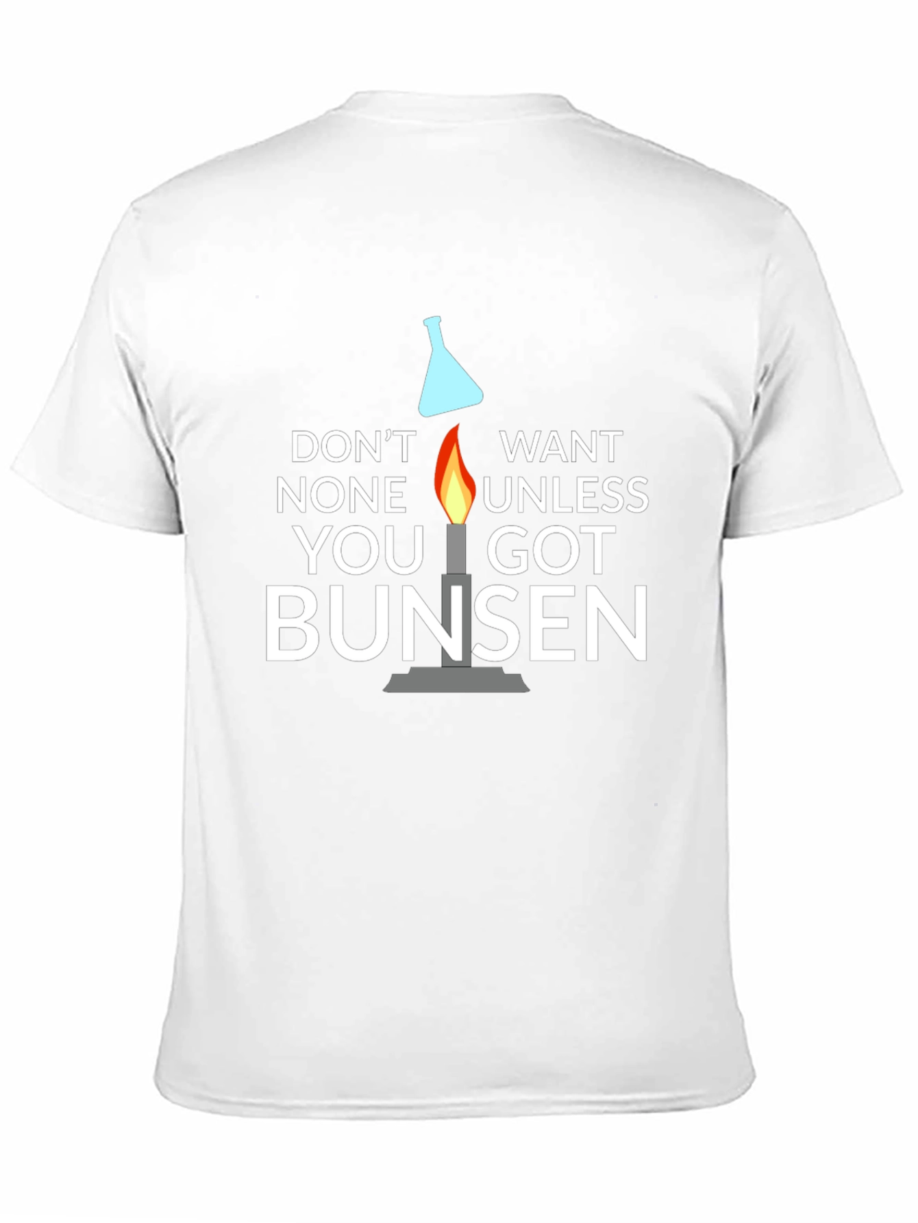 Funny Science Bunsen Burner T-Shirt