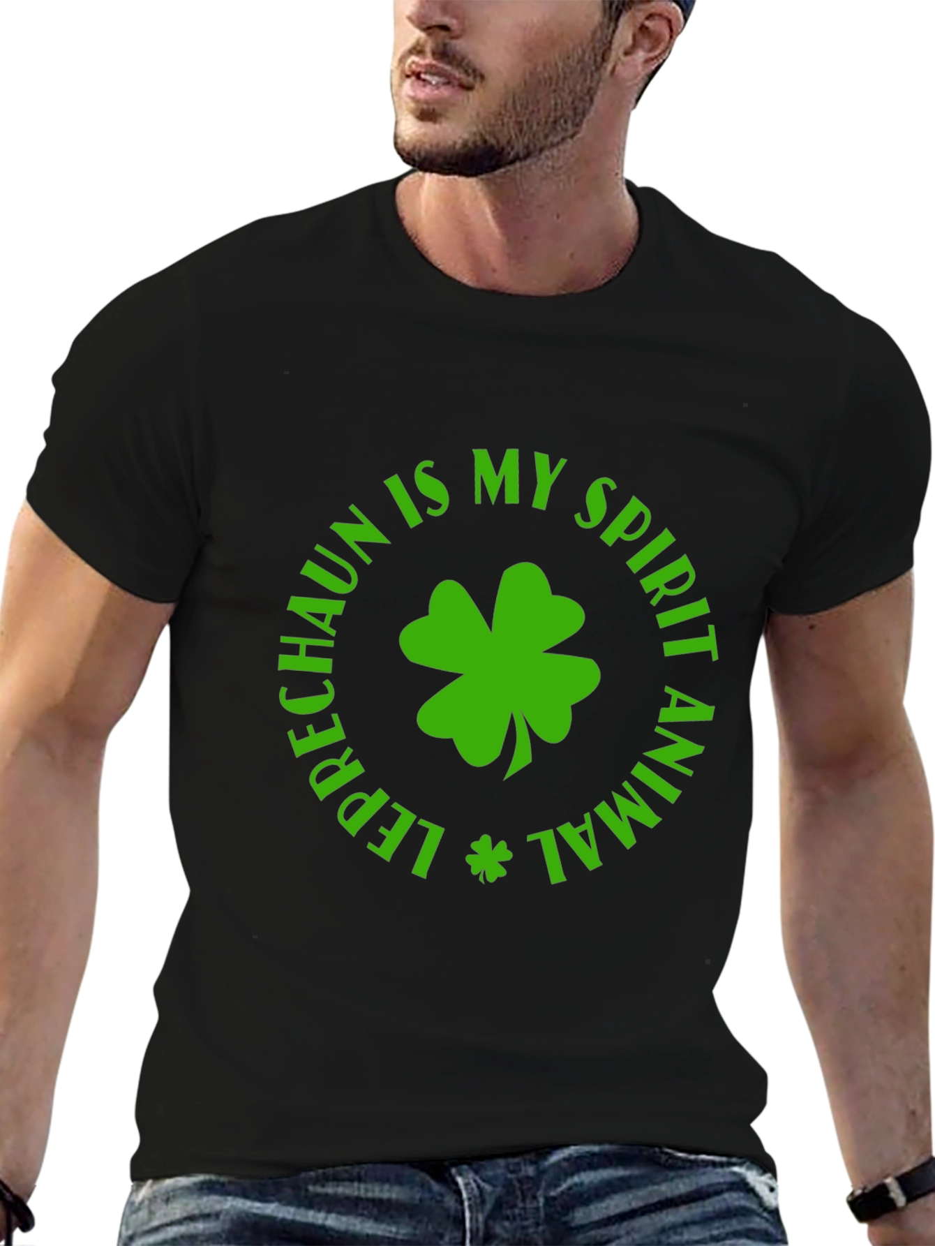 St. Patricks Day Leprechaun Spirit Animal T-Shirt