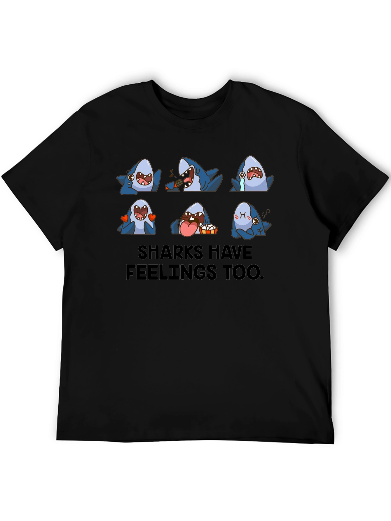 Sharks Have Feelings Too Graphic T-Shirt