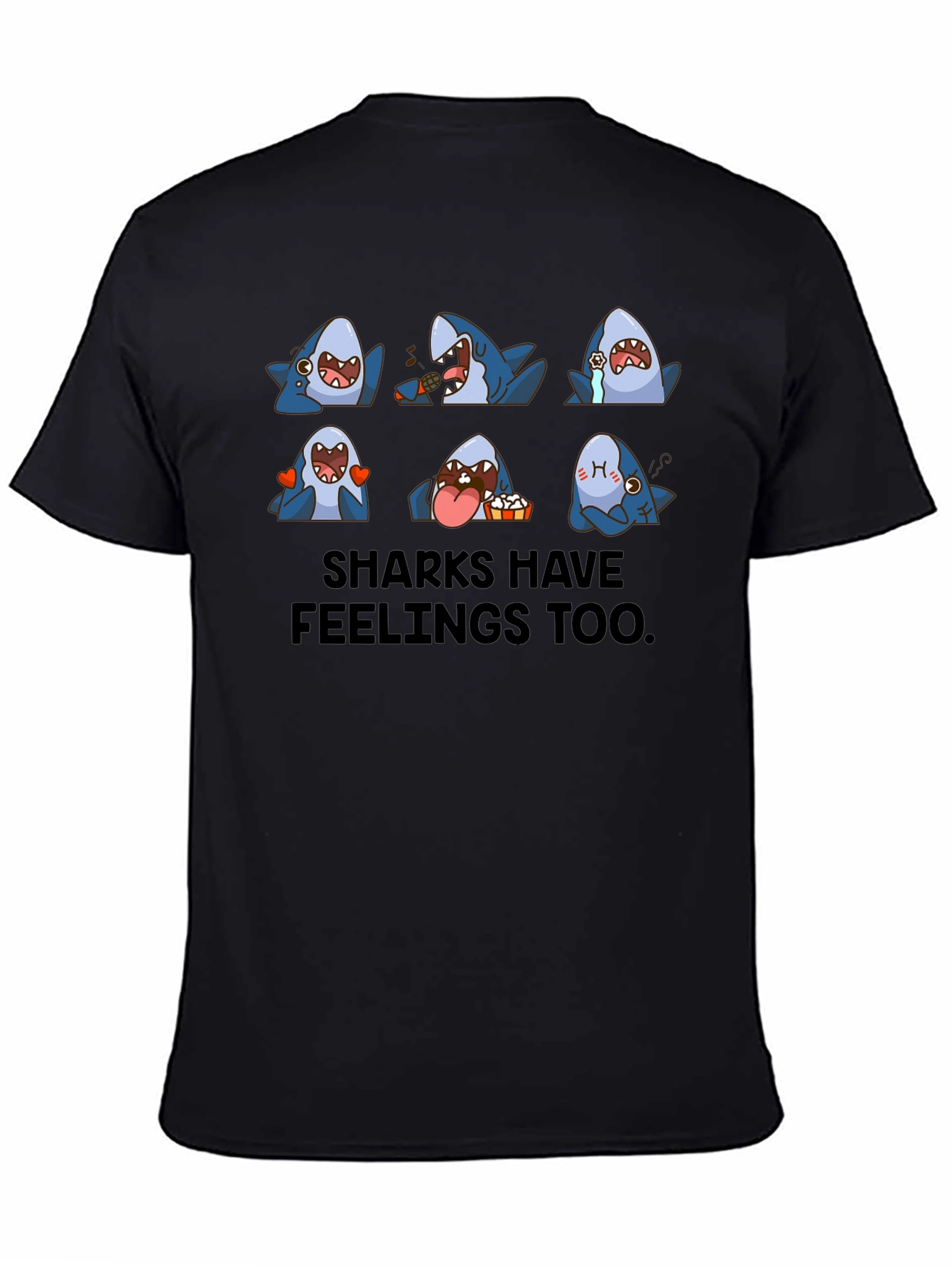 Sharks Have Feelings Too Graphic T-Shirt