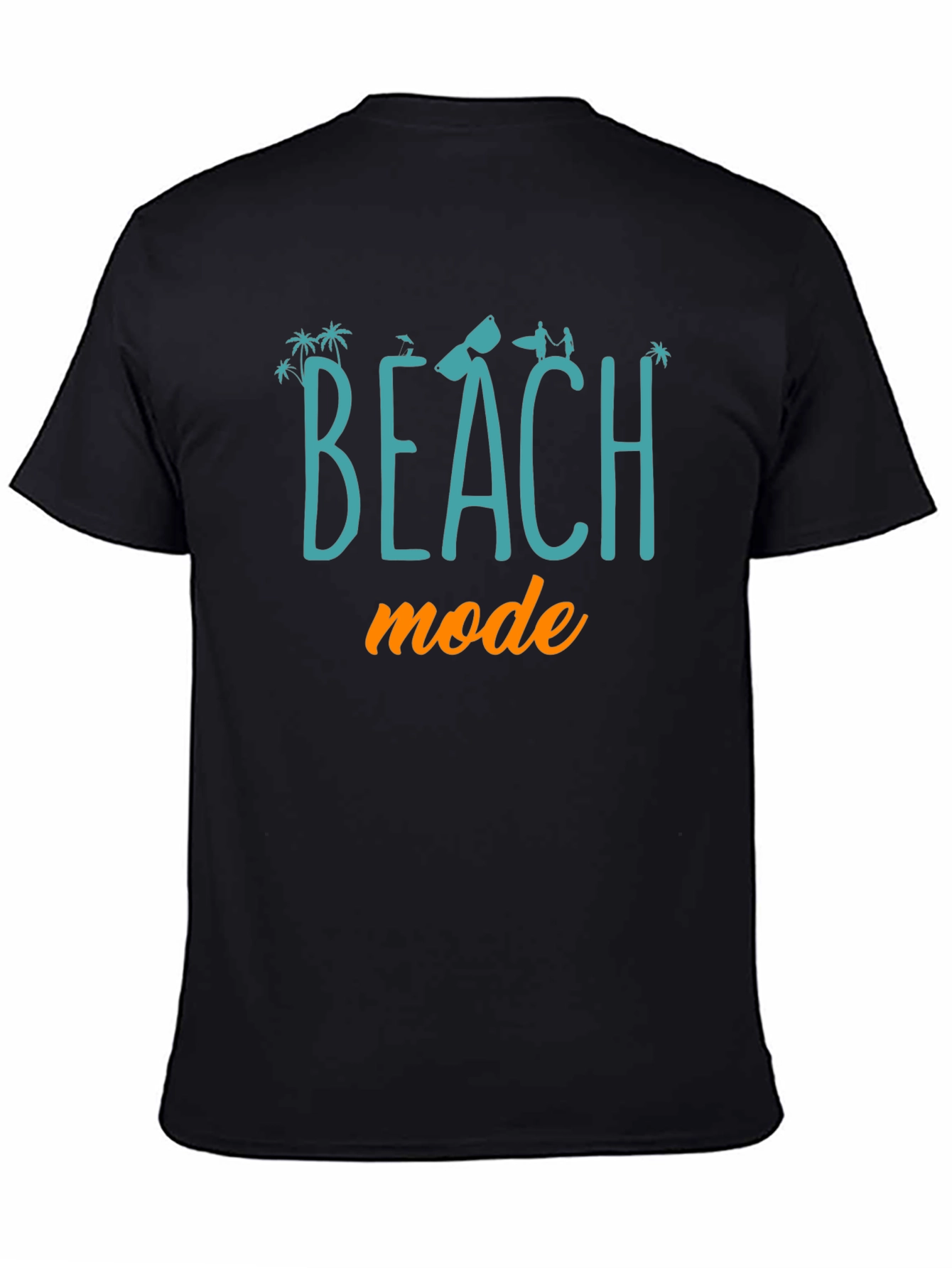 Beach Mode Graphic Tee - Summer Vacation Ready