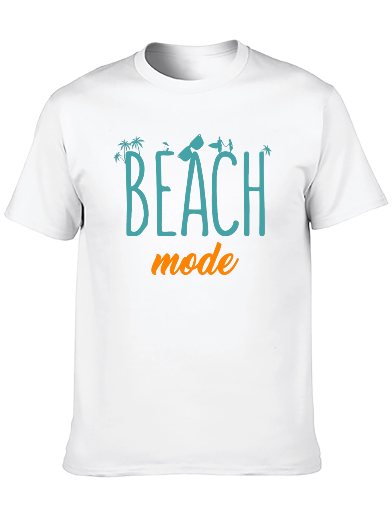 Beach Mode Graphic Tee - Summer Vacation Ready