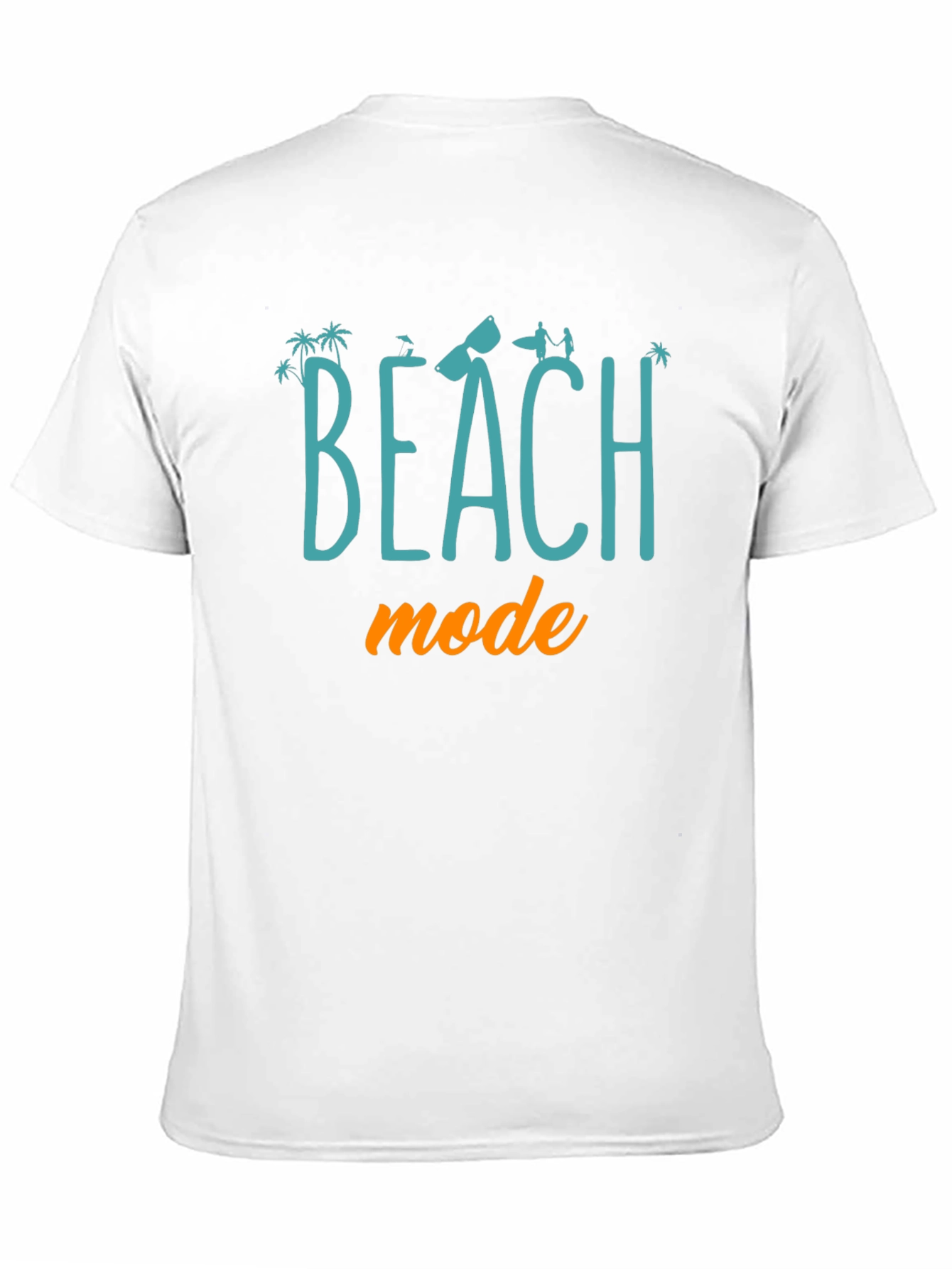 Beach Mode Graphic Tee - Summer Vacation Ready