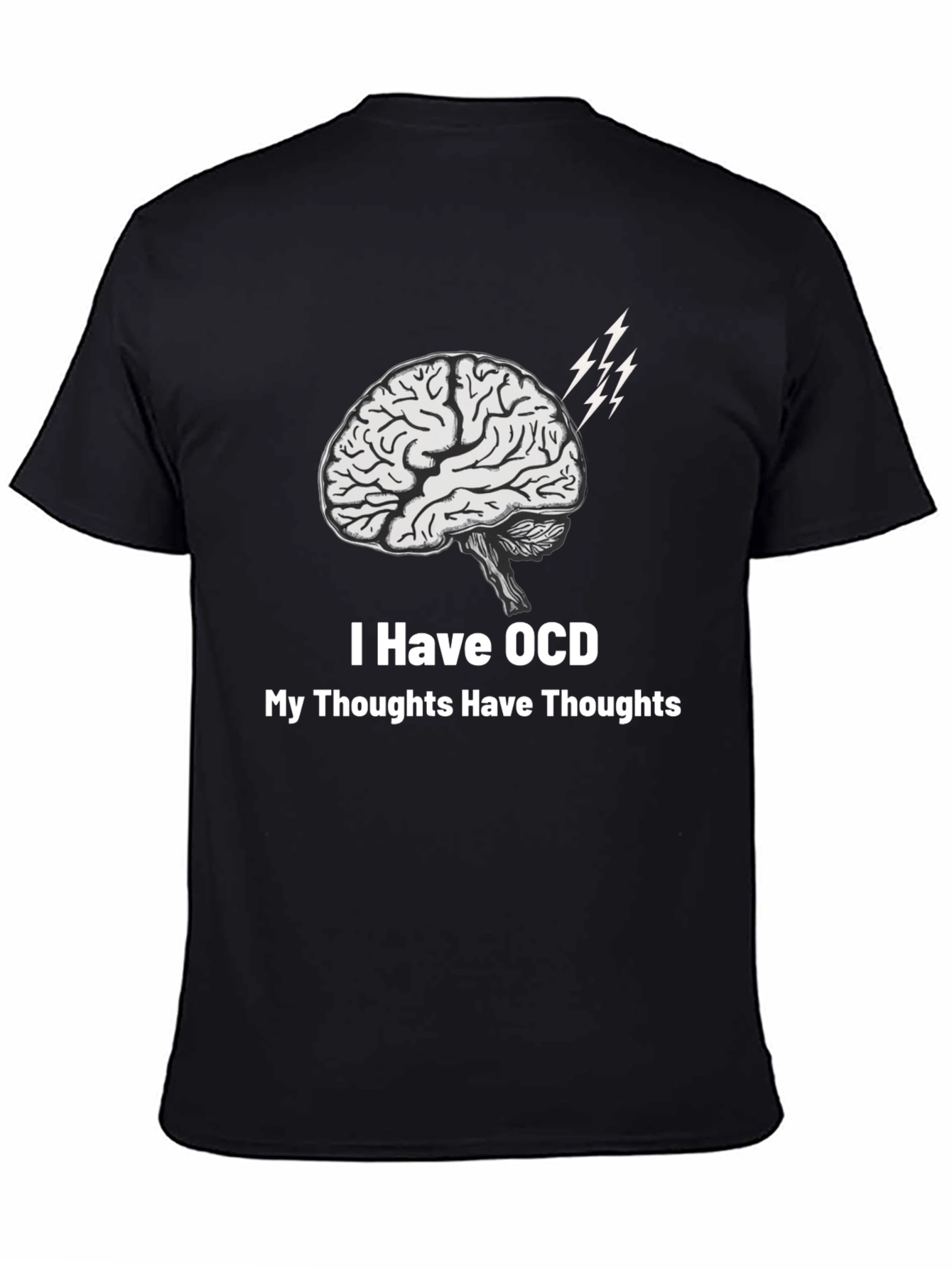 OCD Brain T-Shirt - Thoughts About Thoughts