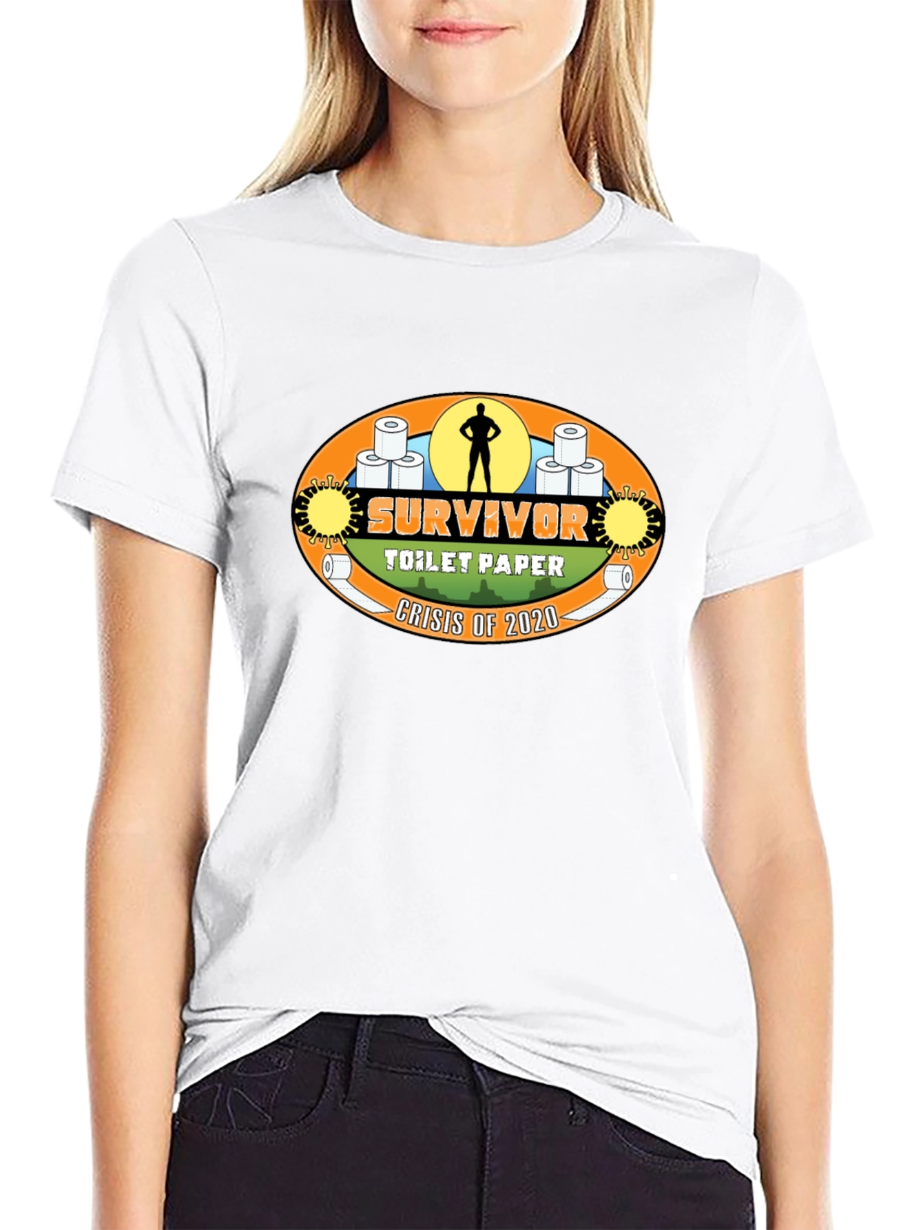 Survivor Toilet Paper Crisis 2020 T-Shirt