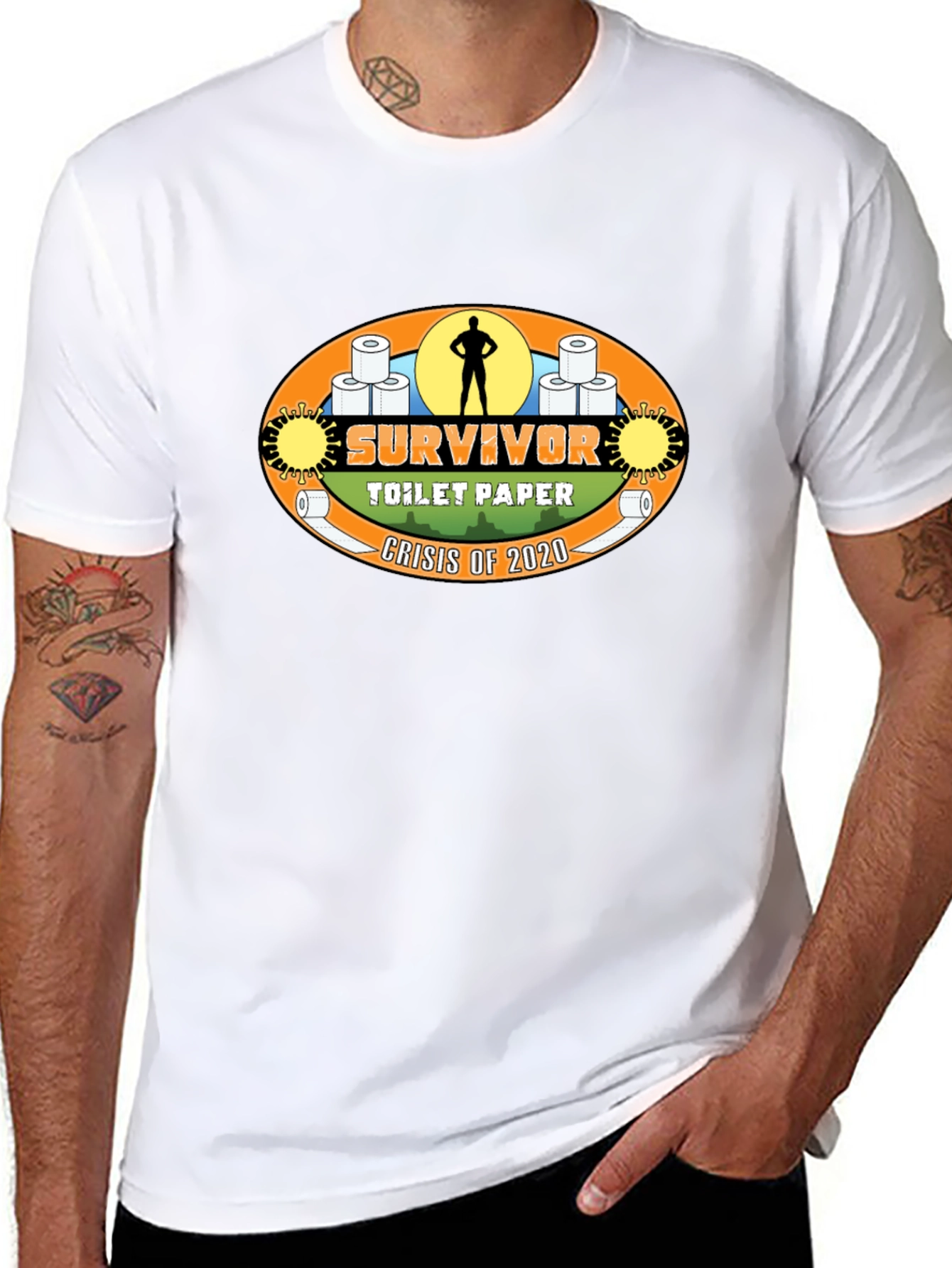 Survivor Toilet Paper Crisis 2020 T-Shirt