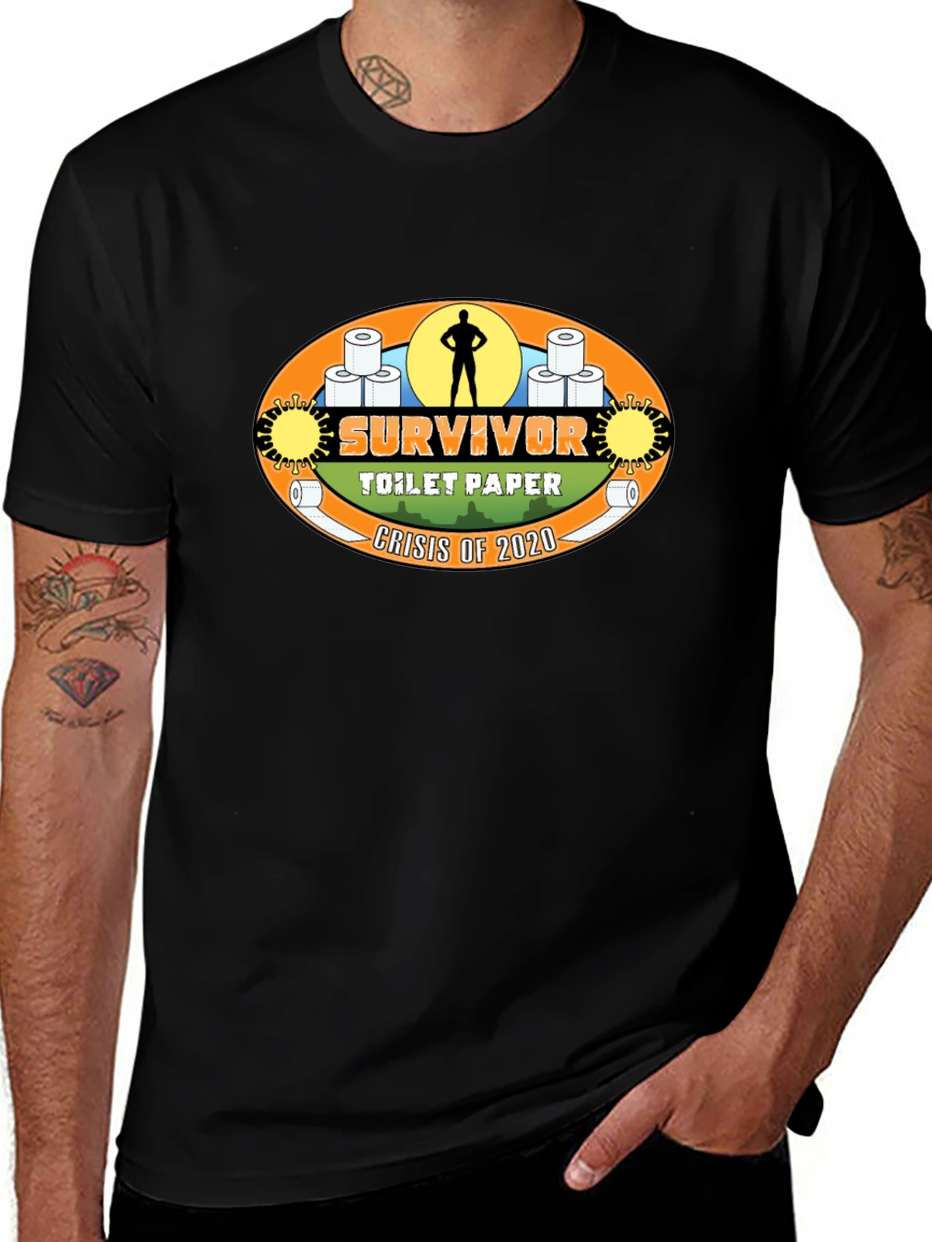 Survivor Toilet Paper Crisis 2020 T-Shirt
