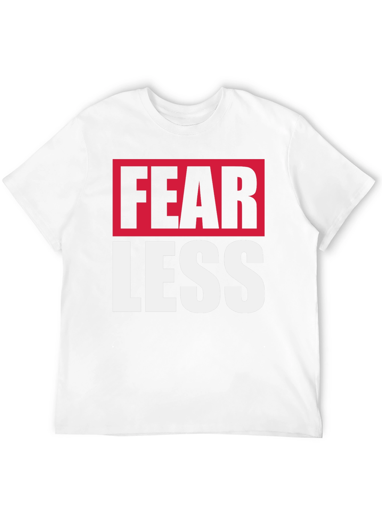 Fearless Black Graphic Tee