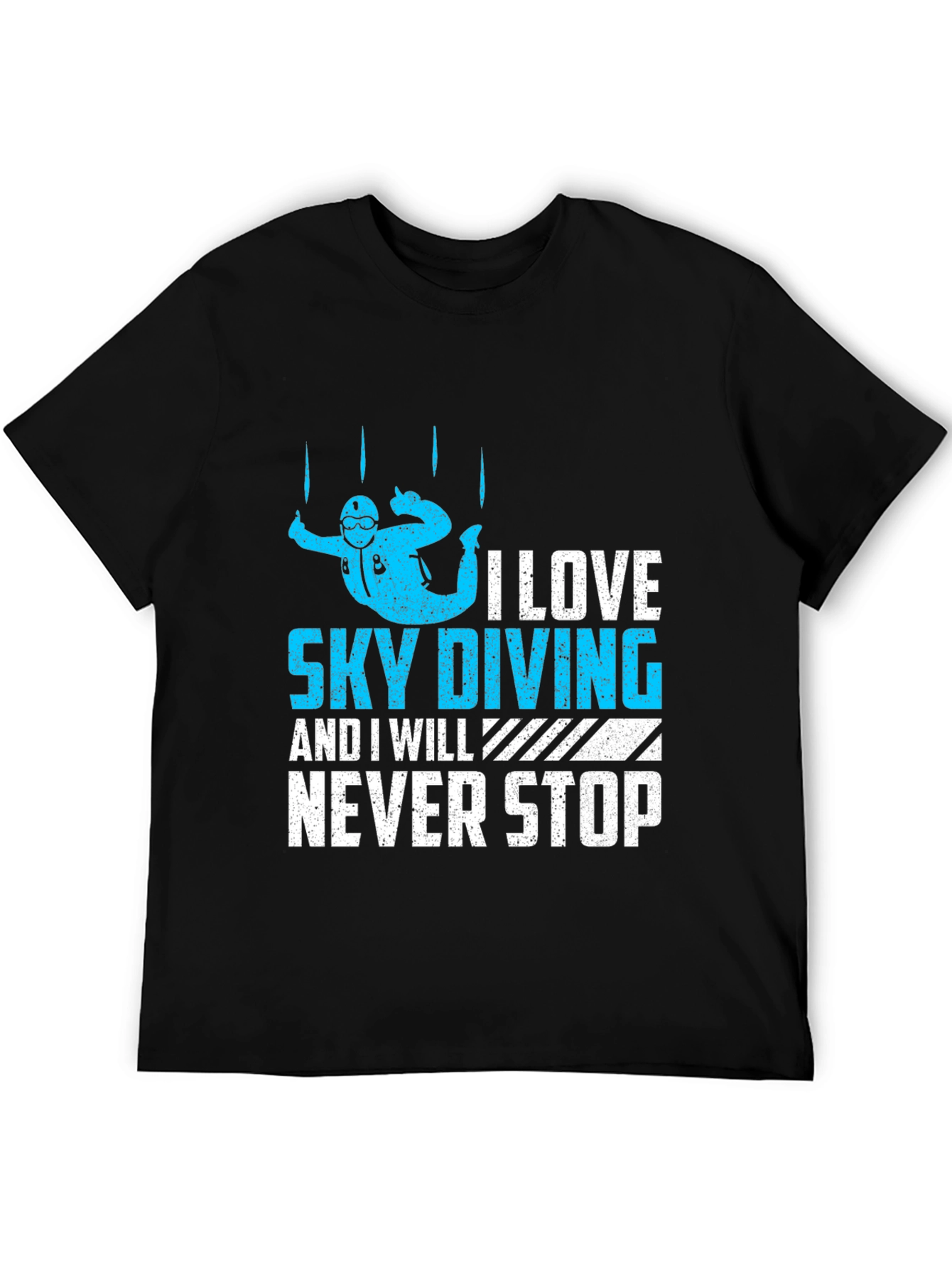 Skydiving Enthusiast T-Shirt - I Love Sky Diving