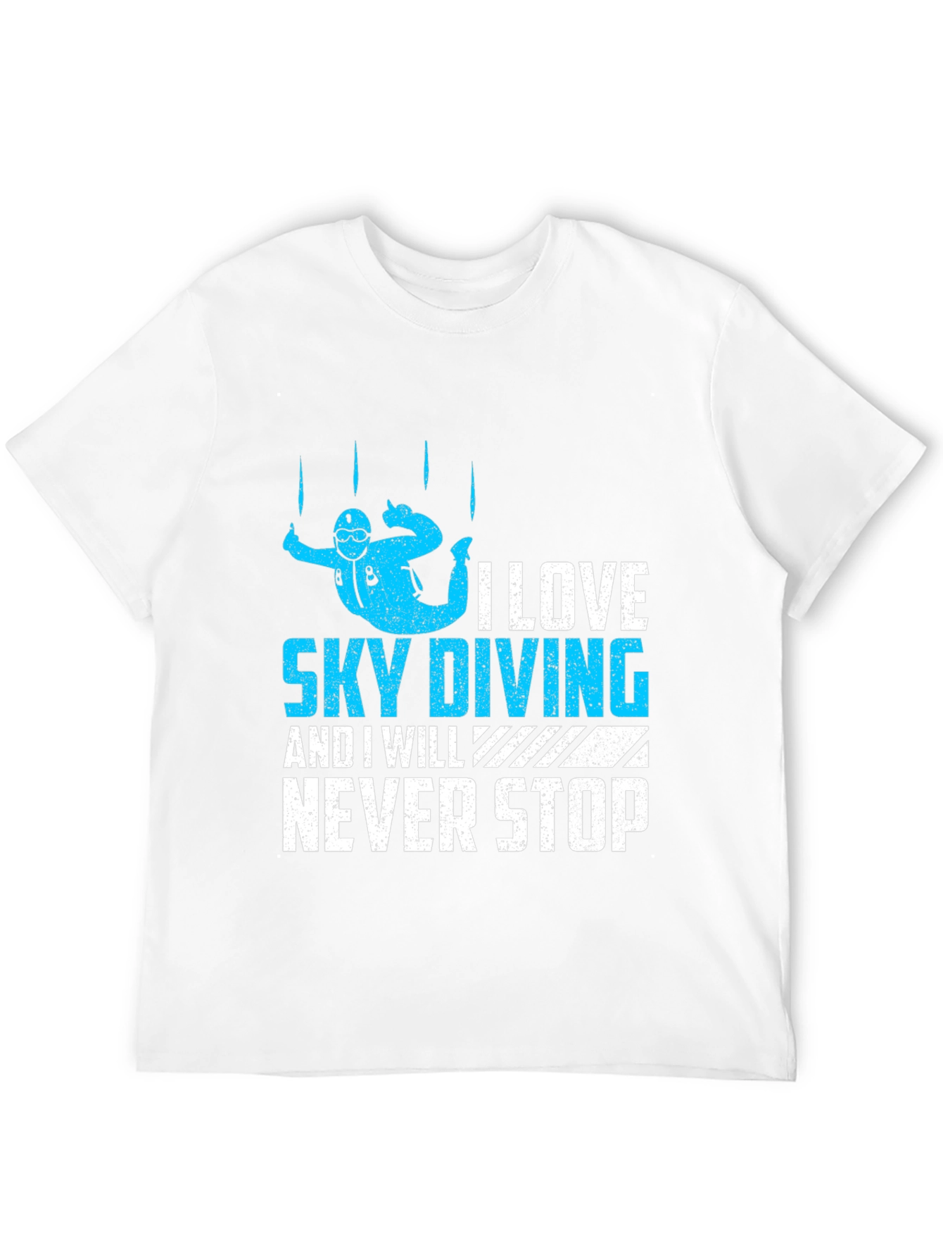 Skydiving Enthusiast T-Shirt - I Love Sky Diving
