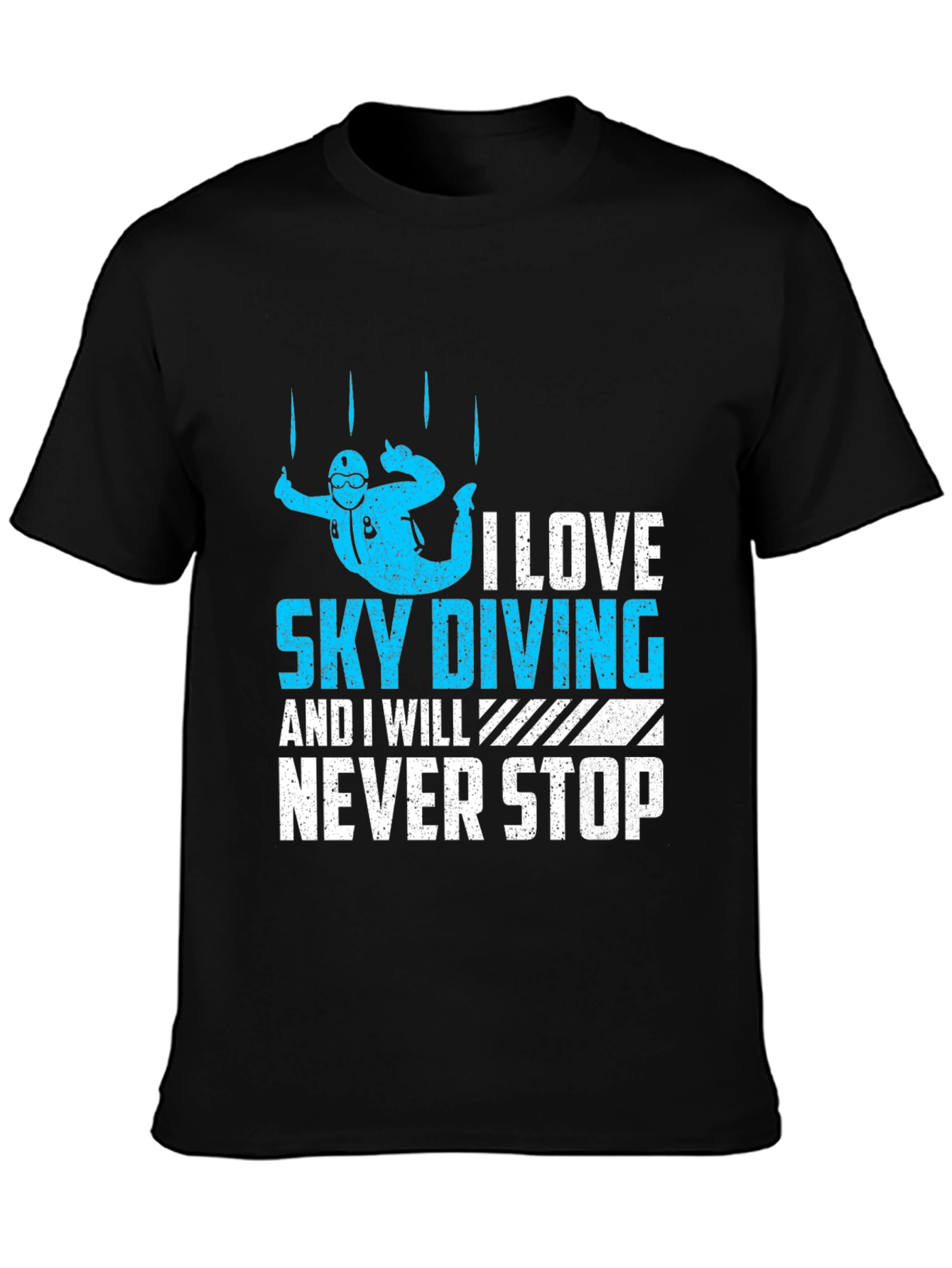 Skydiving Enthusiast T-Shirt - I Love Sky Diving