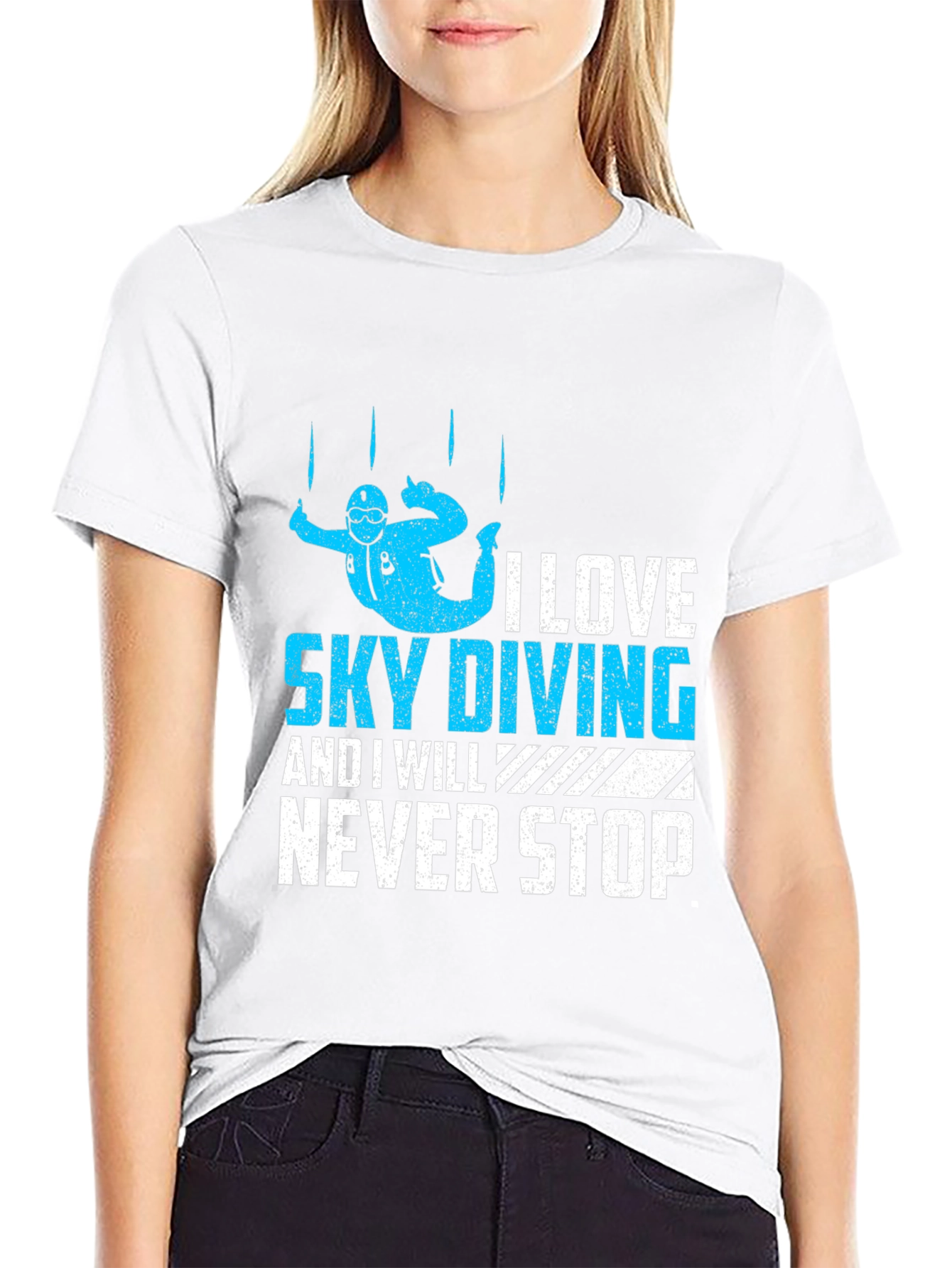 Skydiving Enthusiast T-Shirt - I Love Sky Diving