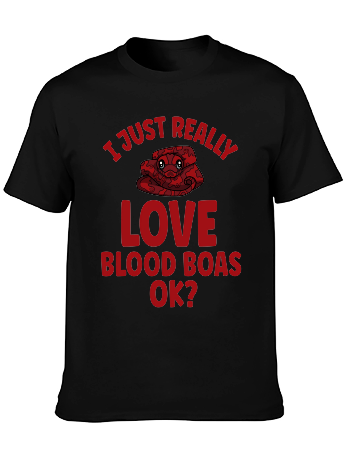 Blood Boa Lover Graphic T-Shirt