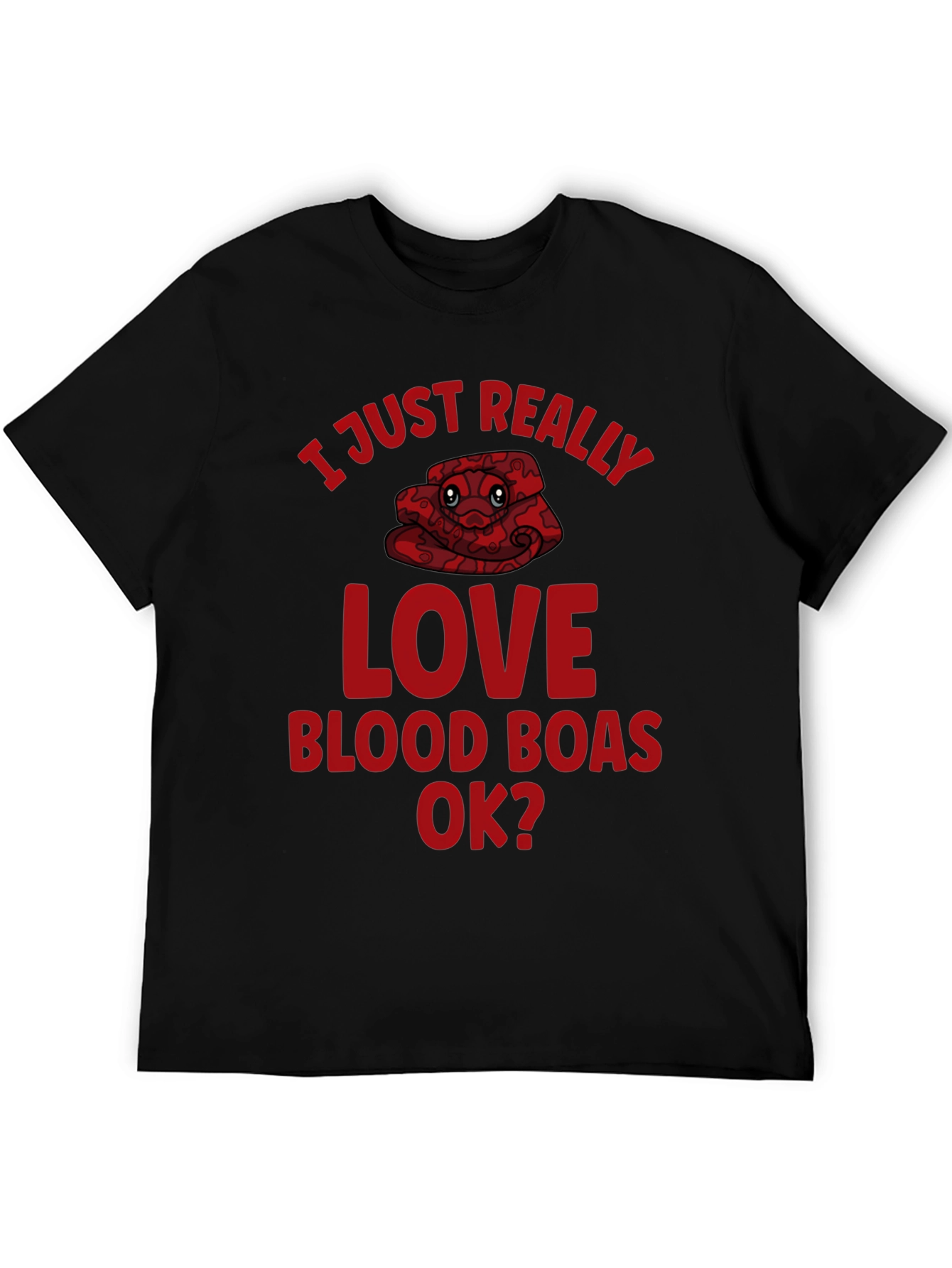Blood Boa Lover Graphic T-Shirt