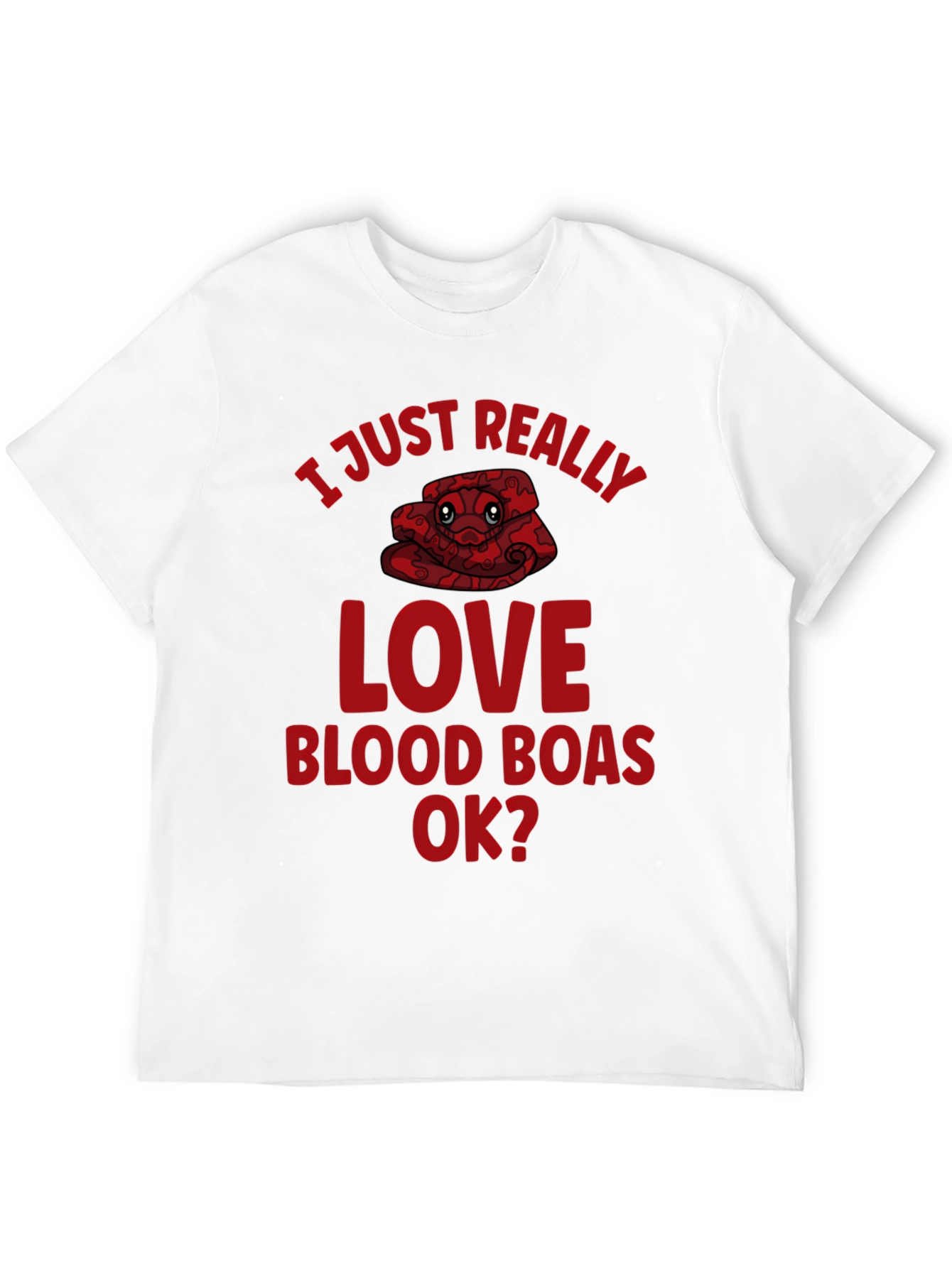 Blood Boa Lover Graphic T-Shirt