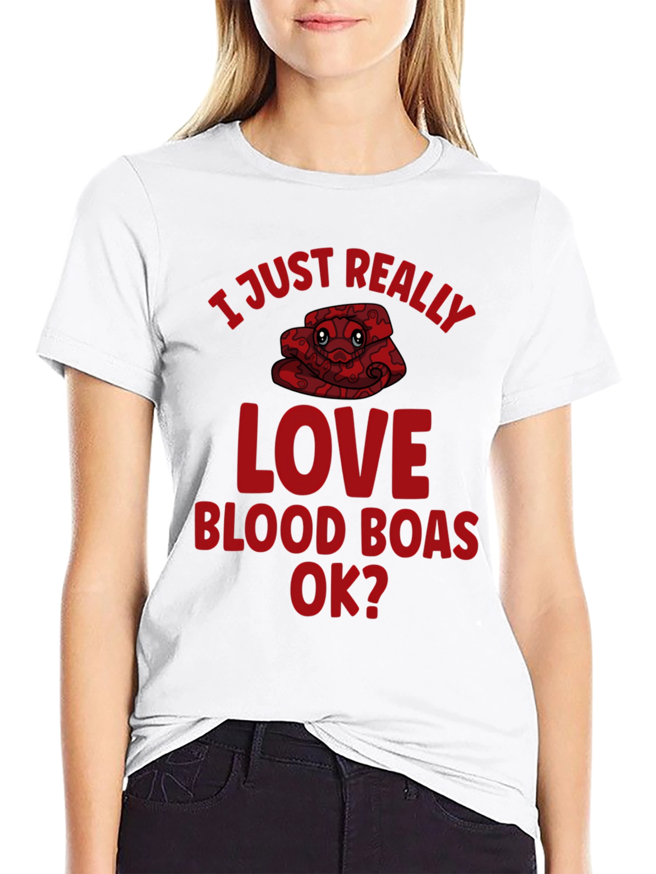 Blood Boa Lover Graphic T-Shirt