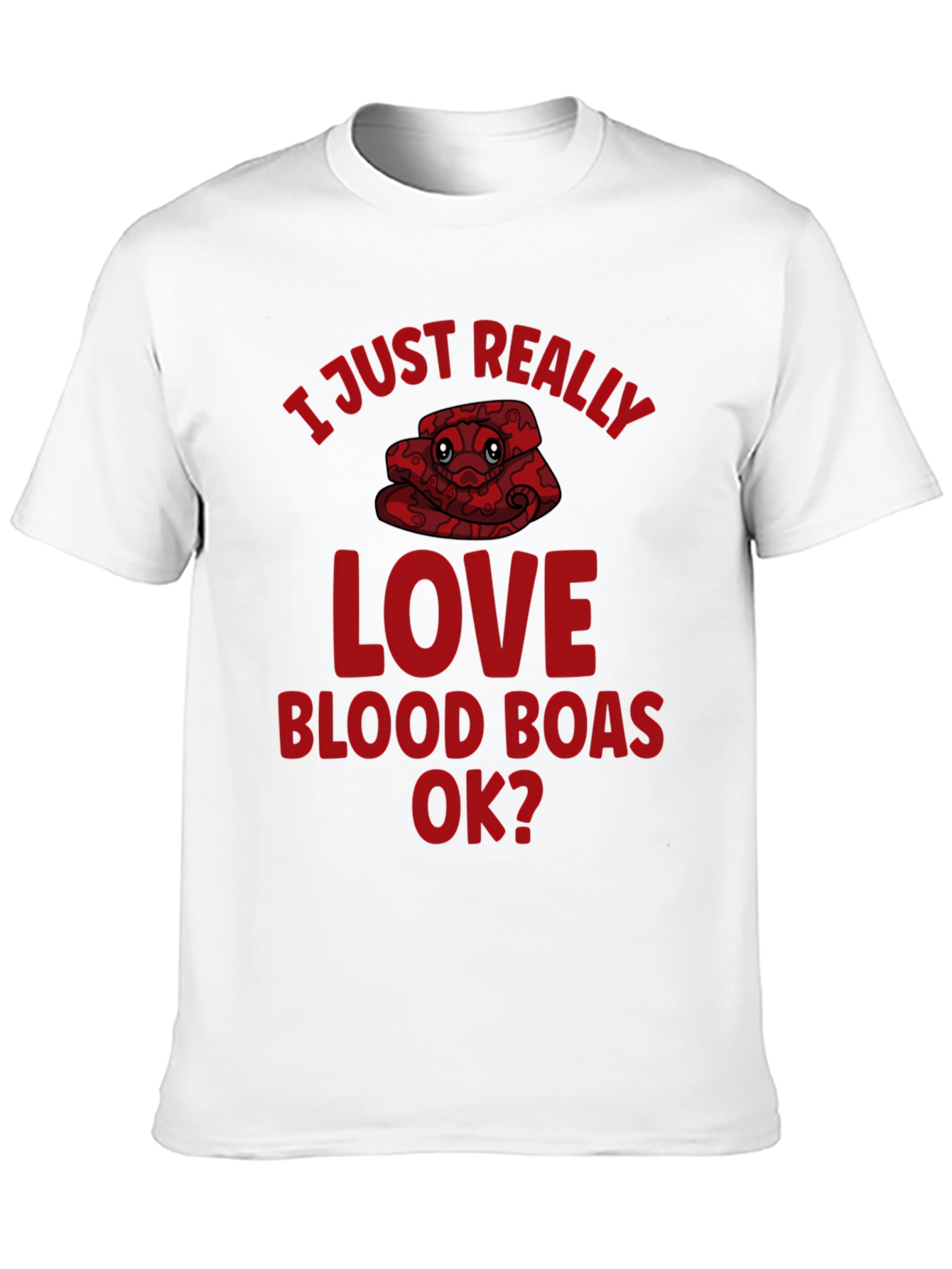 Blood Boa Lover Graphic T-Shirt