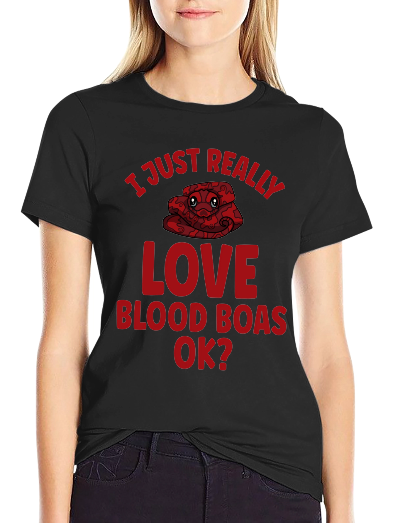 Blood Boa Lover Graphic T-Shirt