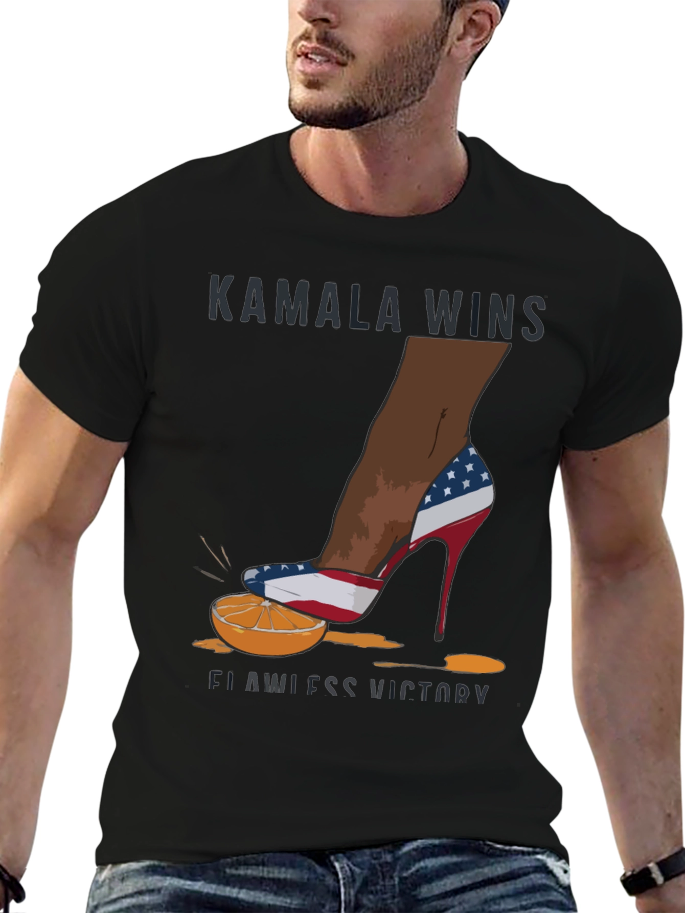 Kamala Wins Flawless Victory T-Shirt