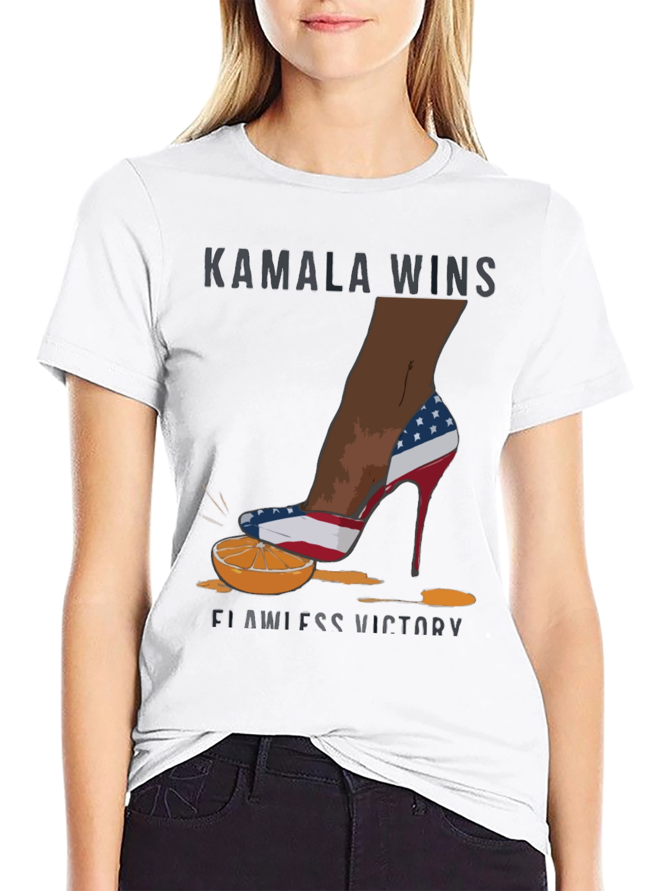 Kamala Wins Flawless Victory T-Shirt