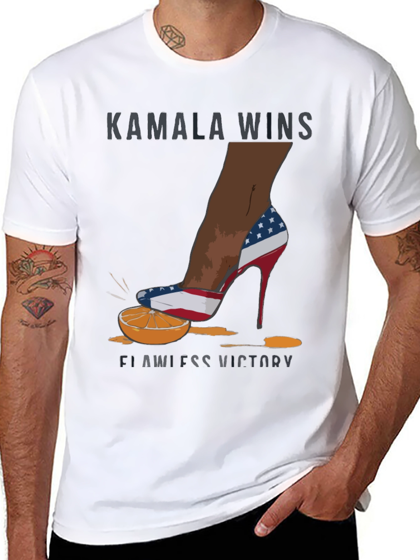 Kamala Wins Flawless Victory T-Shirt