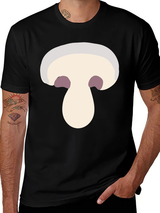 Mushroom Graphic T-Shirt - Fun Foodie Tee
