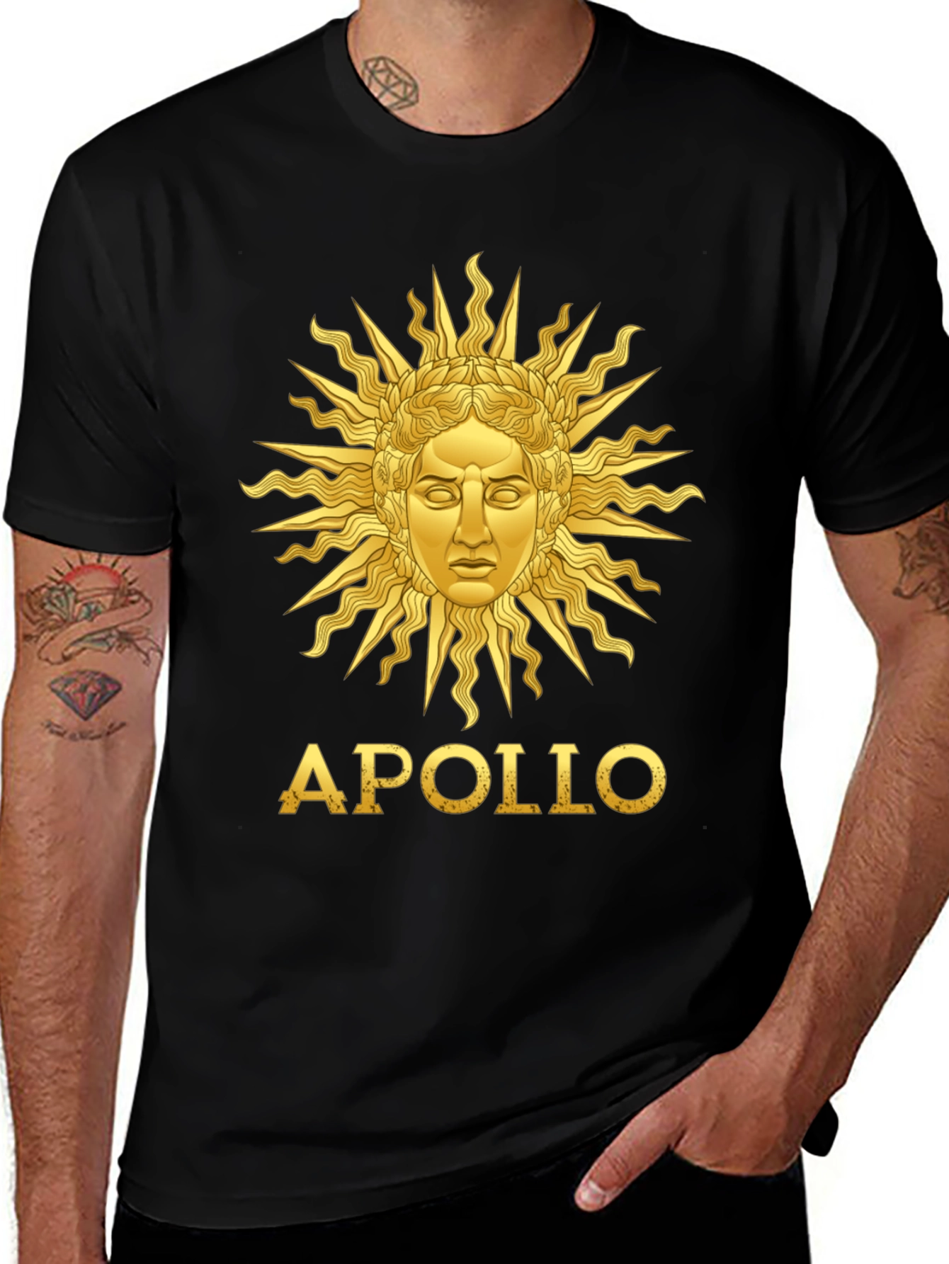Apollo Sun God Graphic T-Shirt