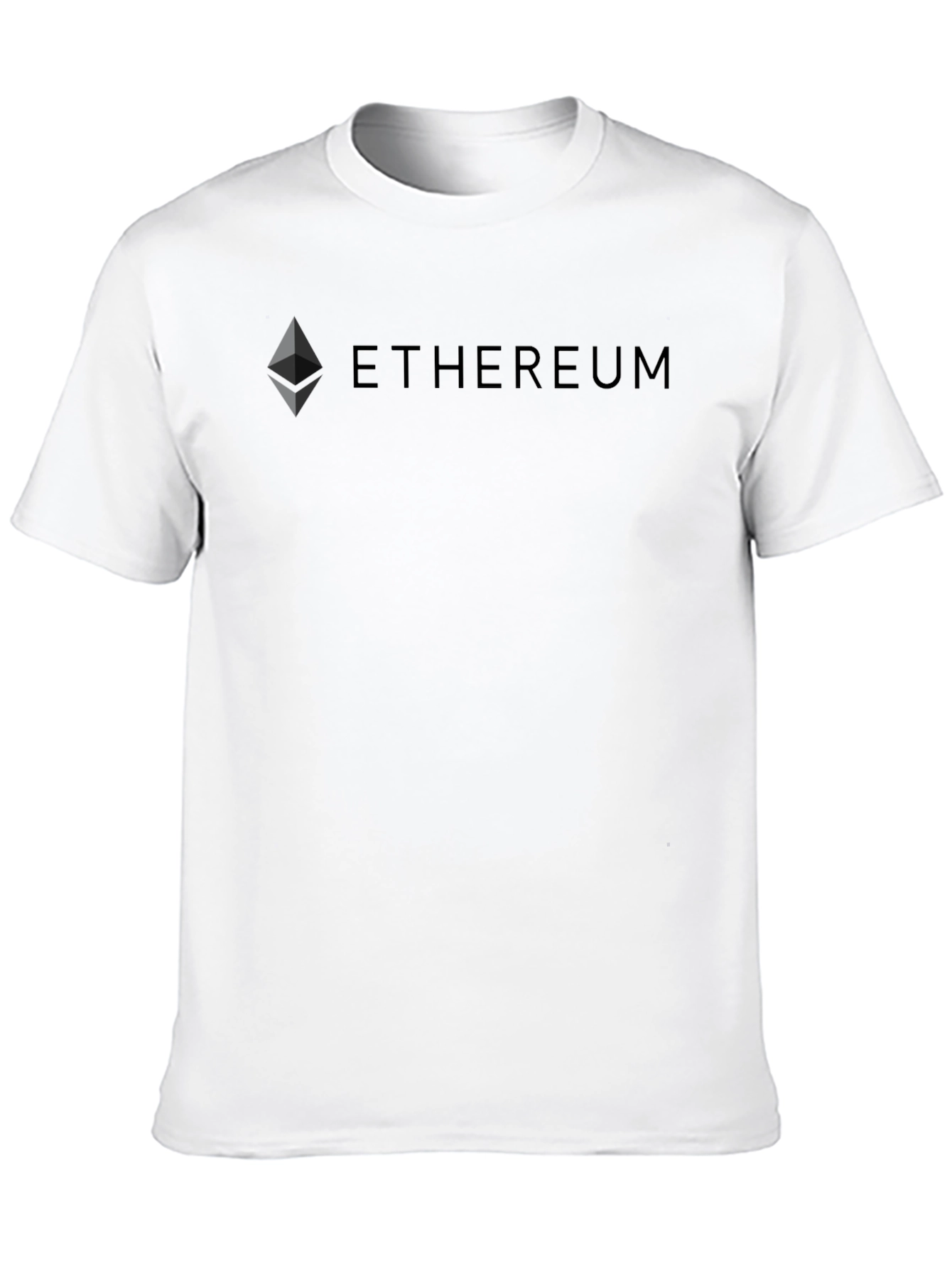 Ethereum Logo Graphic Print T-Shirt