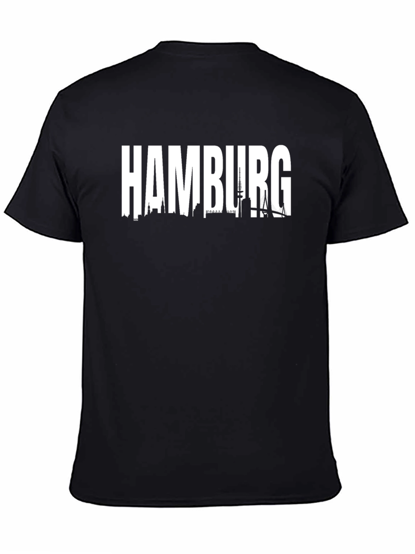 Hamburg Skyline T-Shirt - Cityscape Graphic Tee