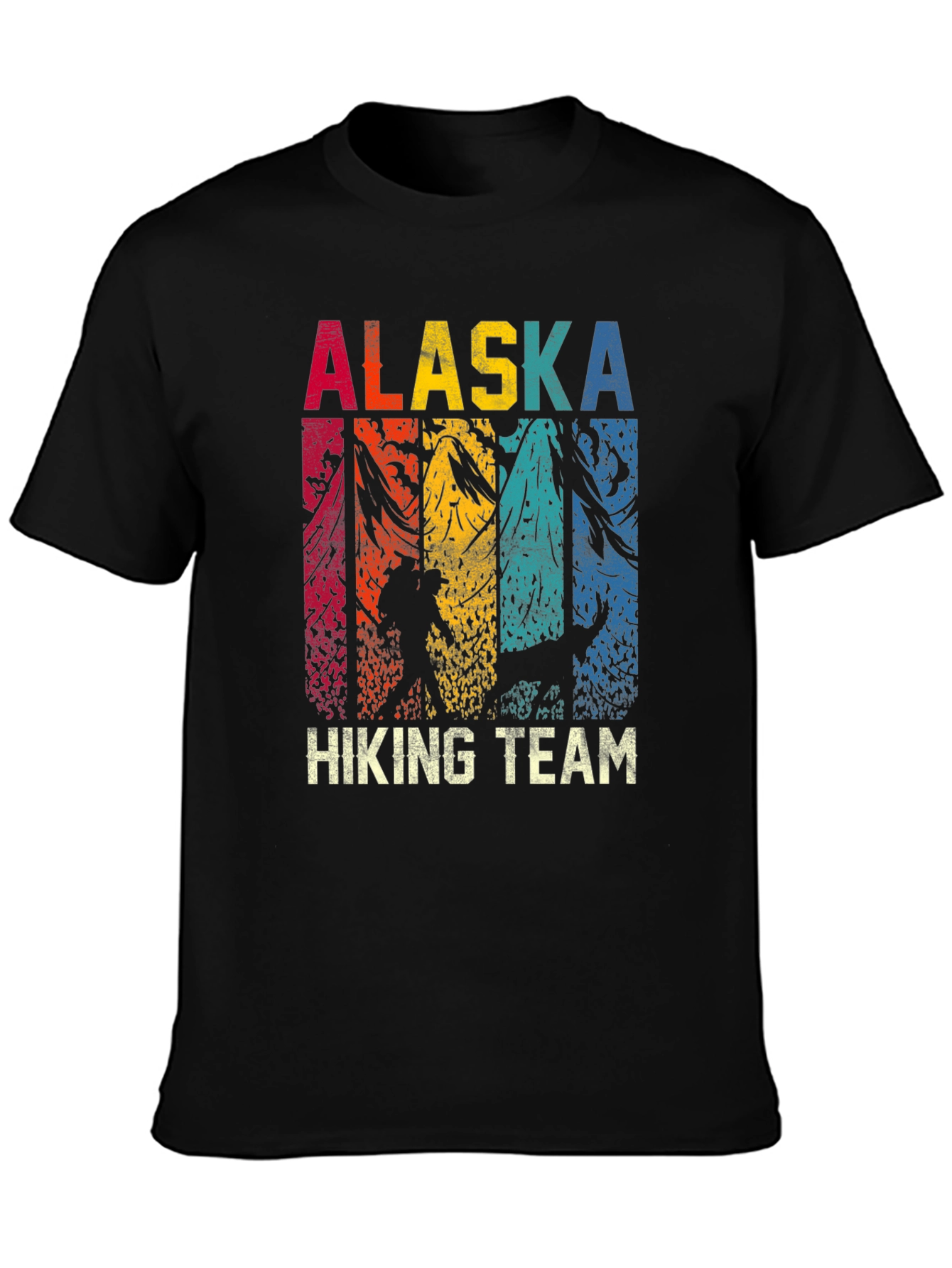 Alaska Hiking Team Graphic T-Shirt