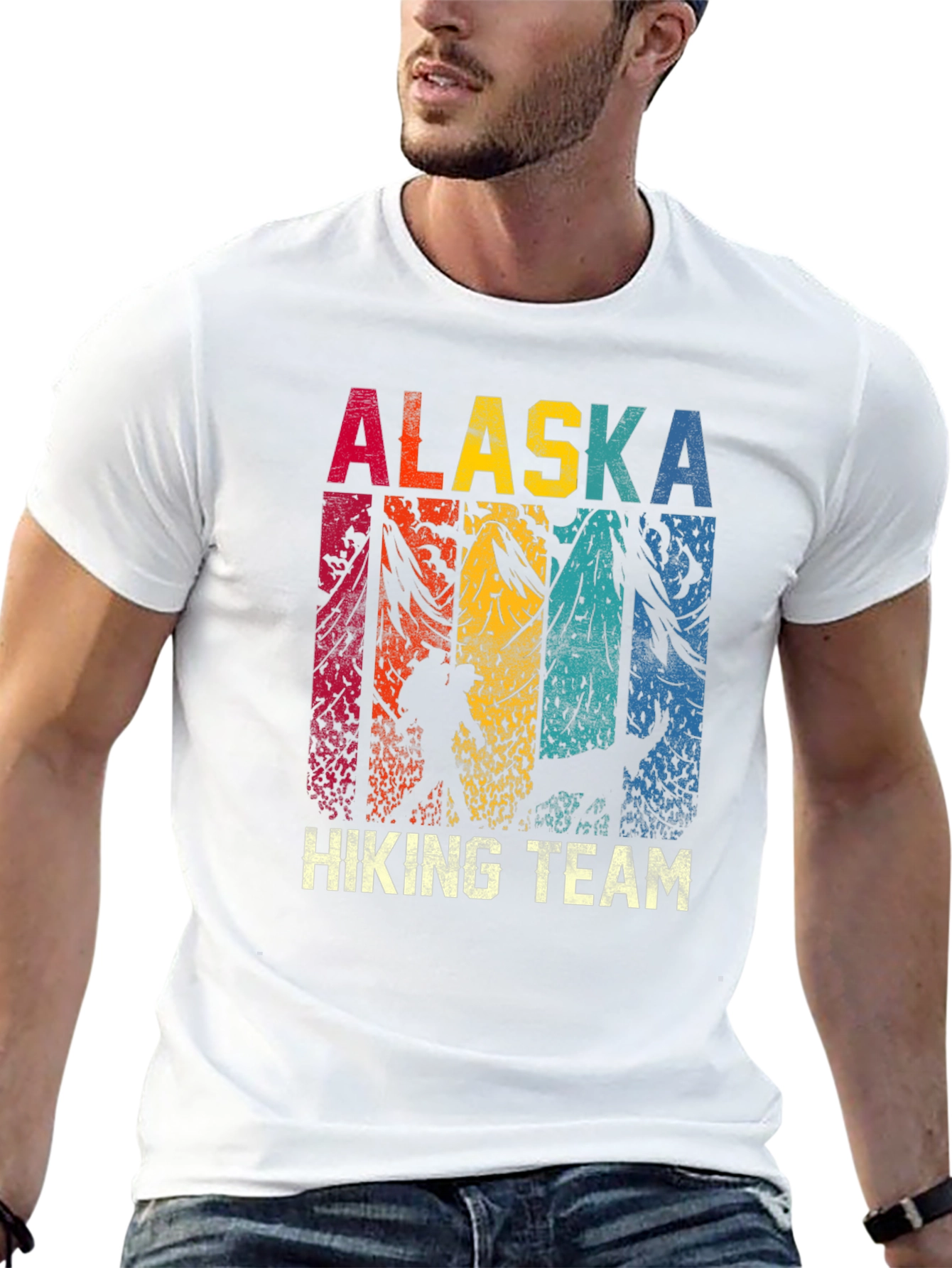 Alaska Hiking Team Graphic T-Shirt