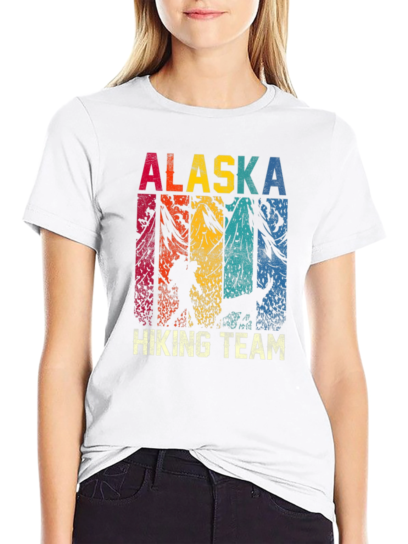 Alaska Hiking Team Graphic T-Shirt