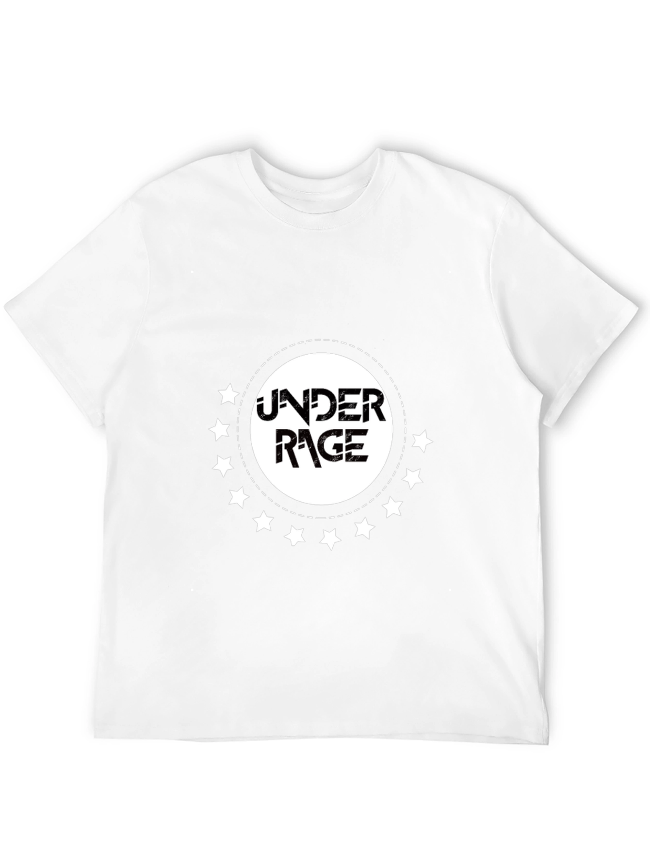 Under Rage Black Graphic T-Shirt